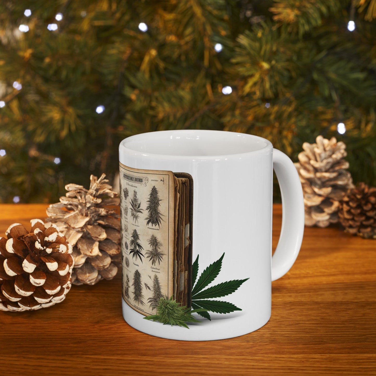 WEED JOURNAL MUG - Coffee Weed Mug (11oz)