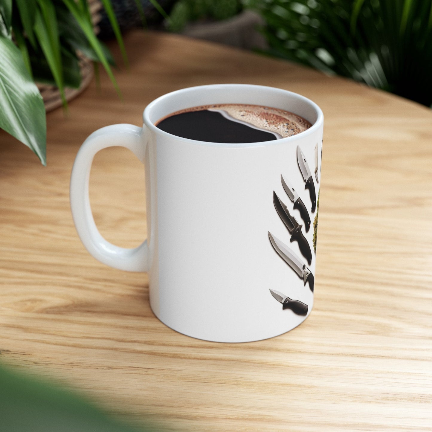 WEED & KNIVES - Coffee Weed Mug (11oz)