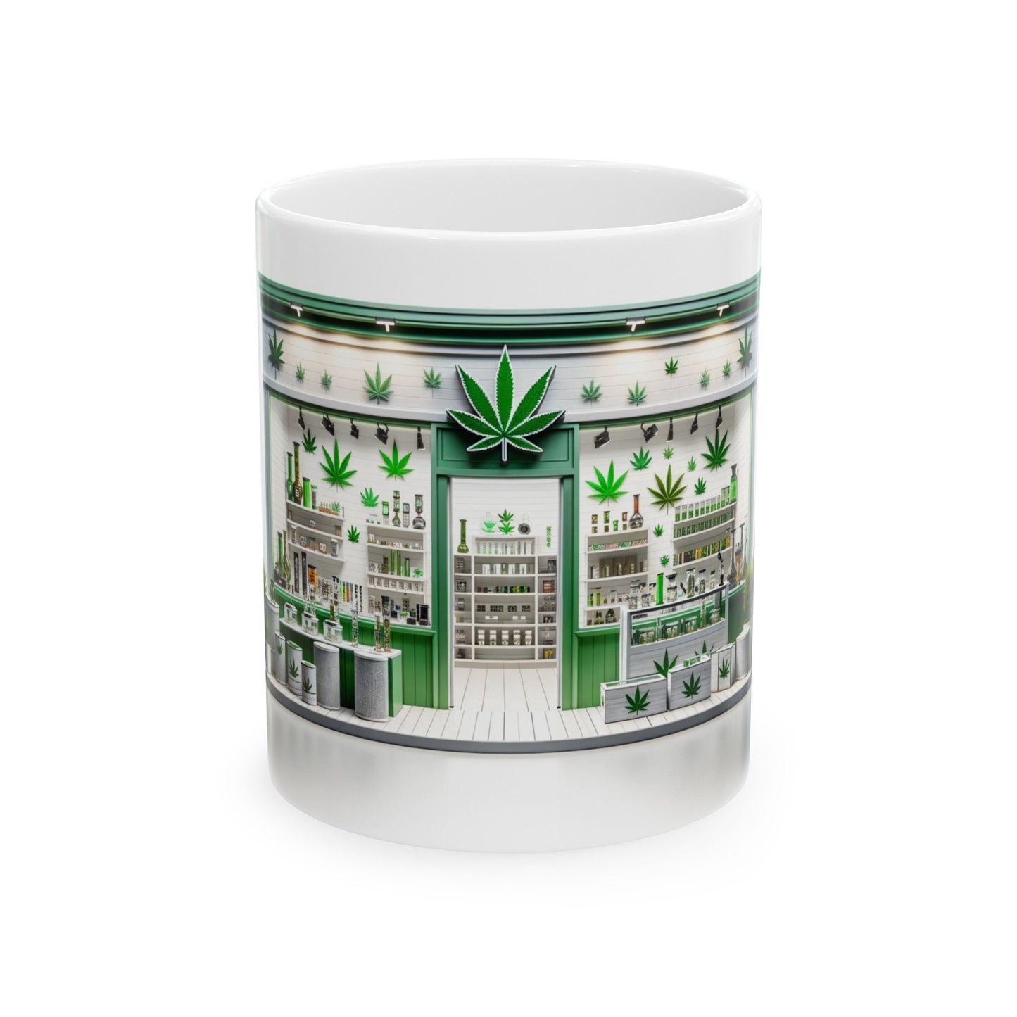 WEED DISPENSARY - Coffee Weed Mug (11oz)
