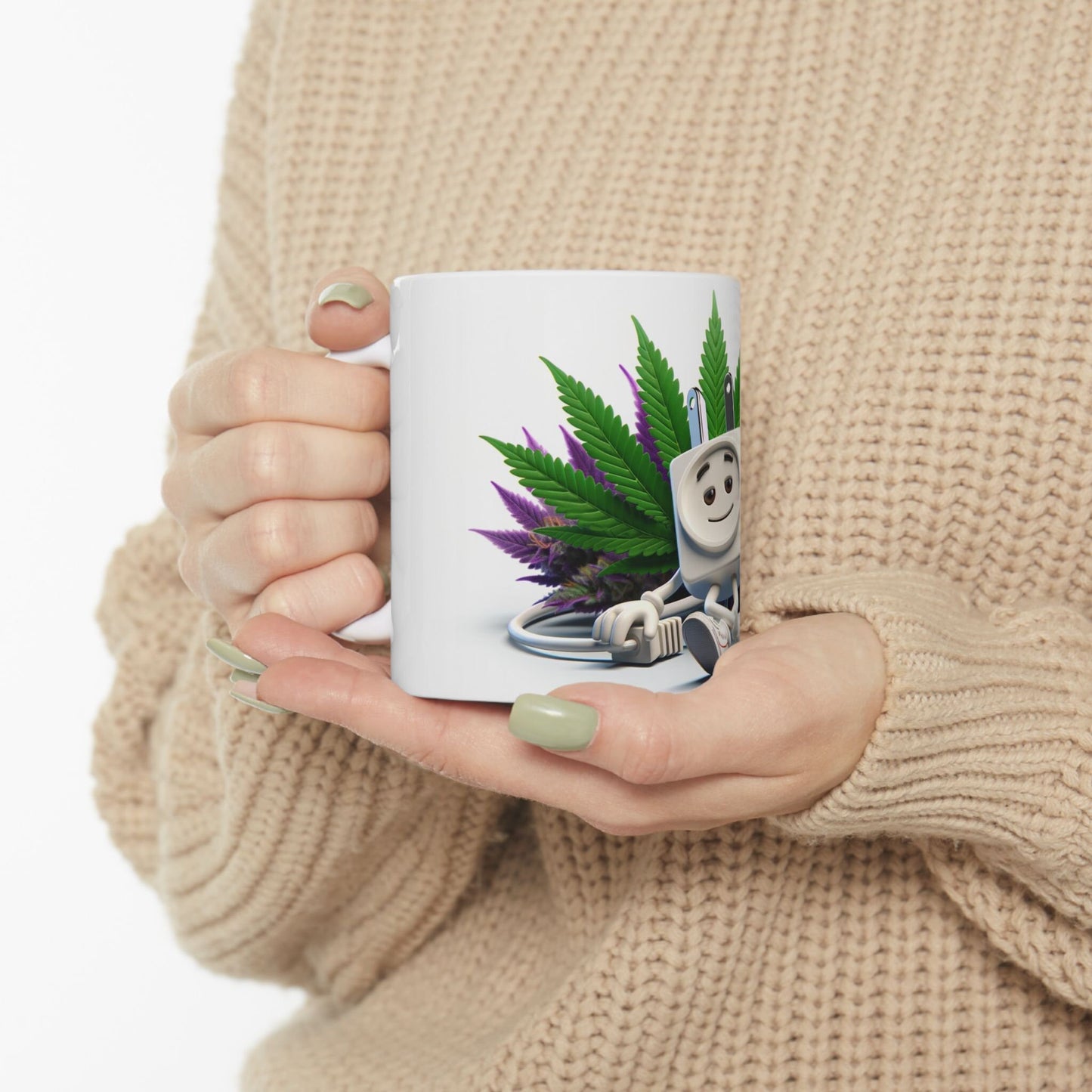 WEED PLUG MUG - Cannabis Coffee Mug (11oz)