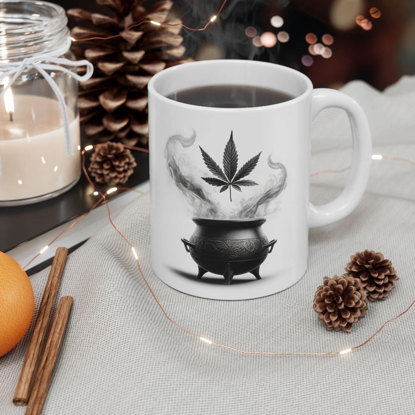 420 CAULDRON - Cannabis Coffee Mug (11oz)
