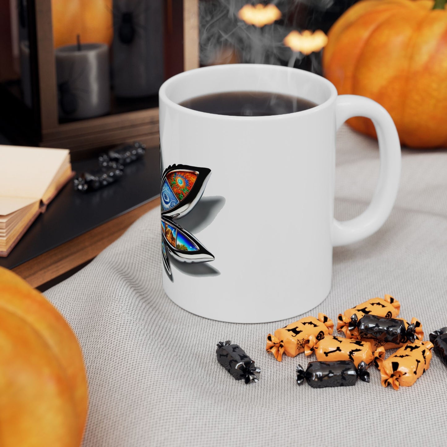 DIMENSIONAL 420 LEAF - Cannabis Coffee Mug (11oz)