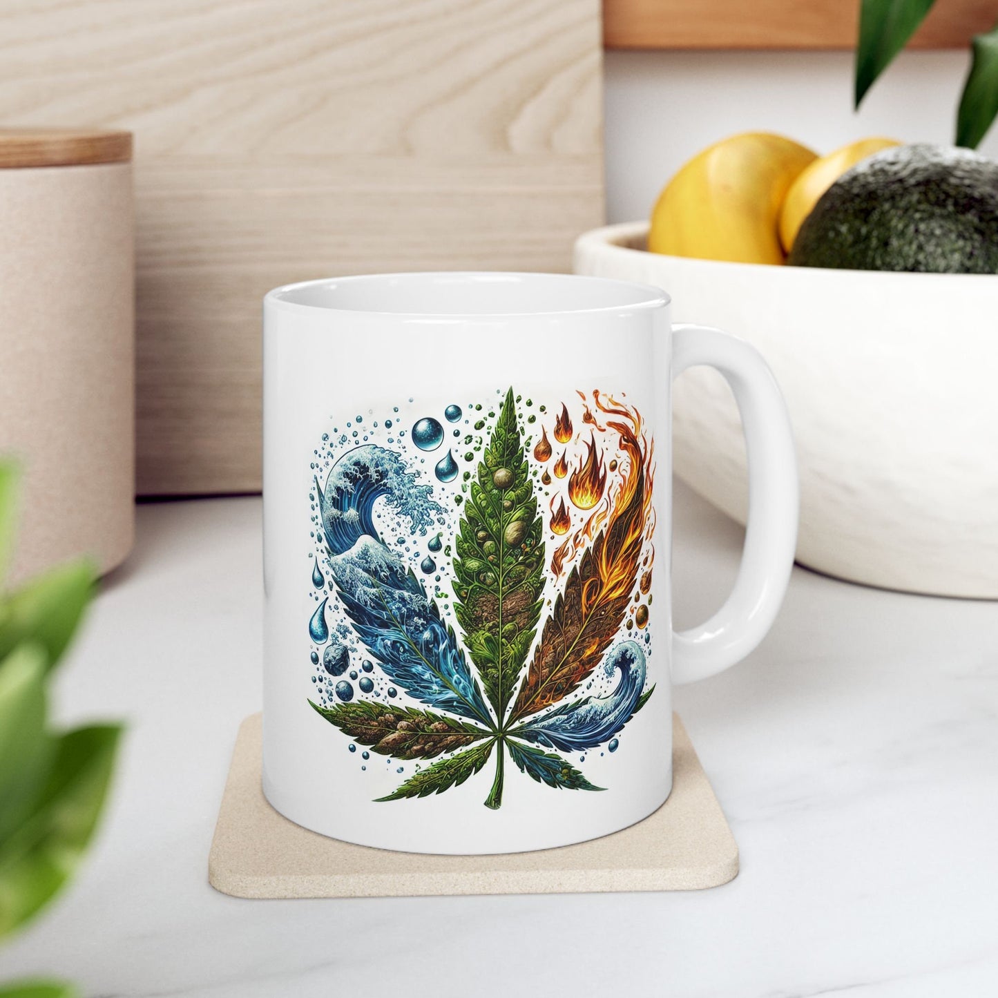 420 ELEMENTAL MUG - Cannabis Coffee Mug (11oz)
