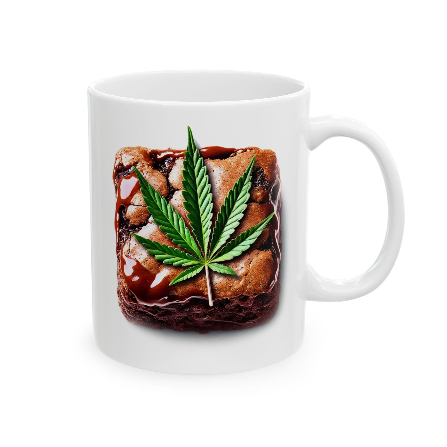 WEED BROWNIES MUG - Cannabis Coffee Mug (11oz)