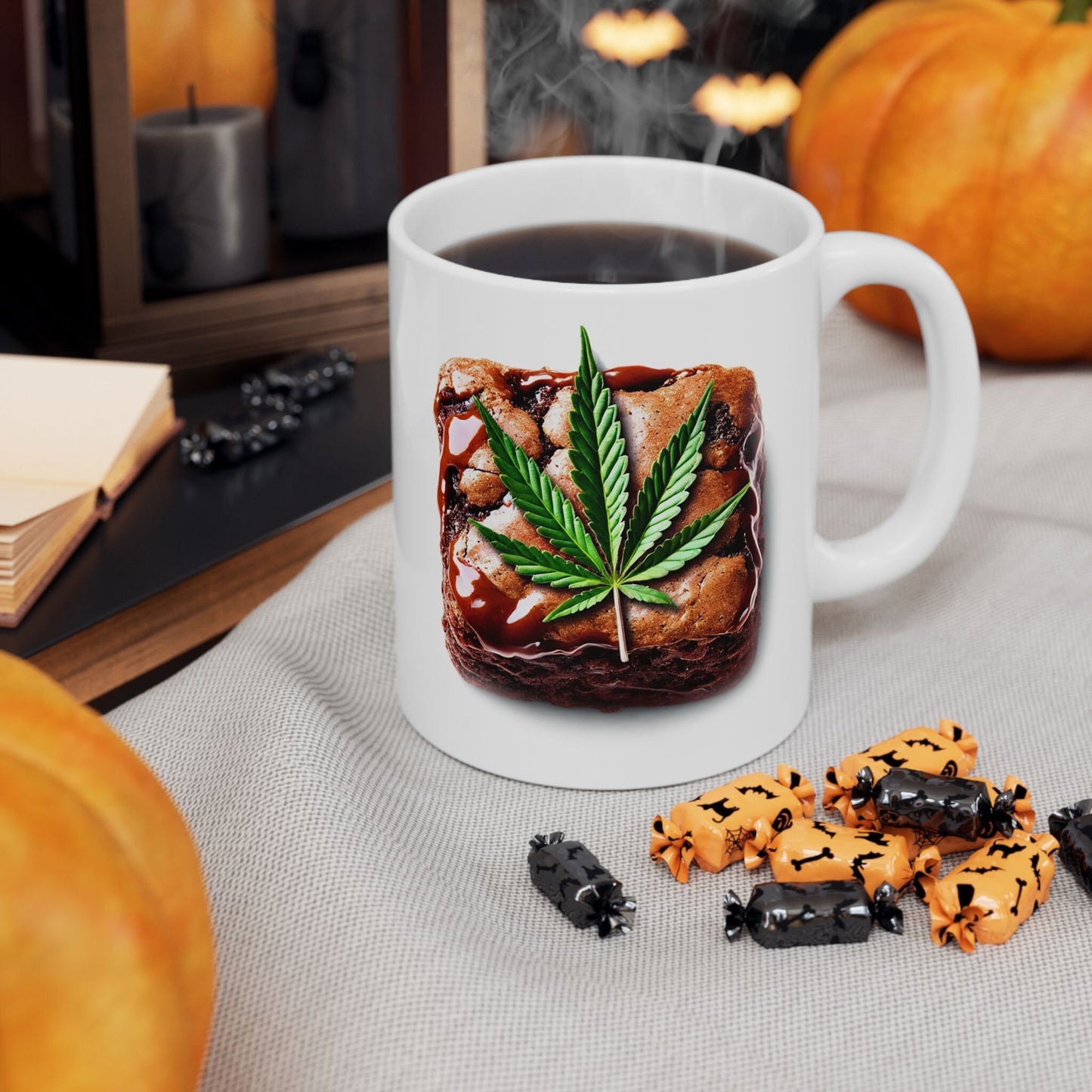 WEED BROWNIES MUG - Cannabis Coffee Mug (11oz)