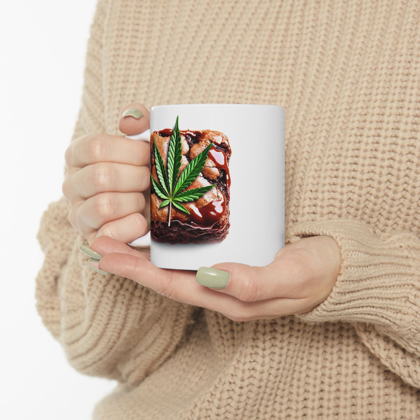 WEED BROWNIES MUG - Cannabis Coffee Mug (11oz)