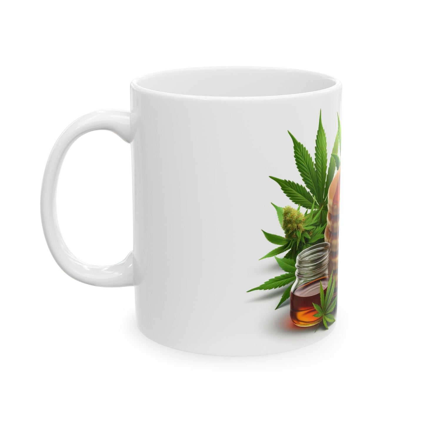WEED PANCAKES MUG - Cannabis Coffee Mug (11oz)