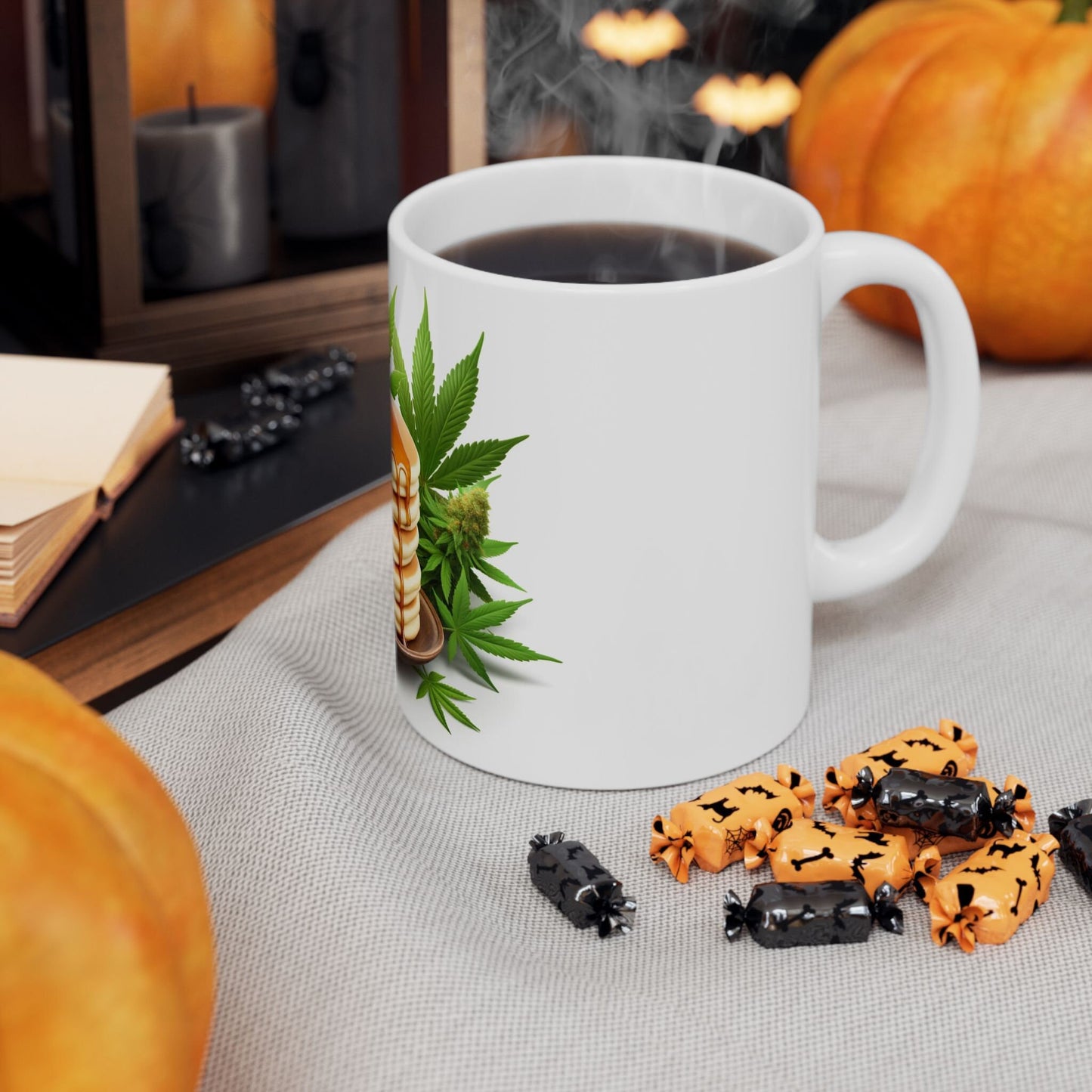 WEED PANCAKES MUG - Cannabis Coffee Mug (11oz)