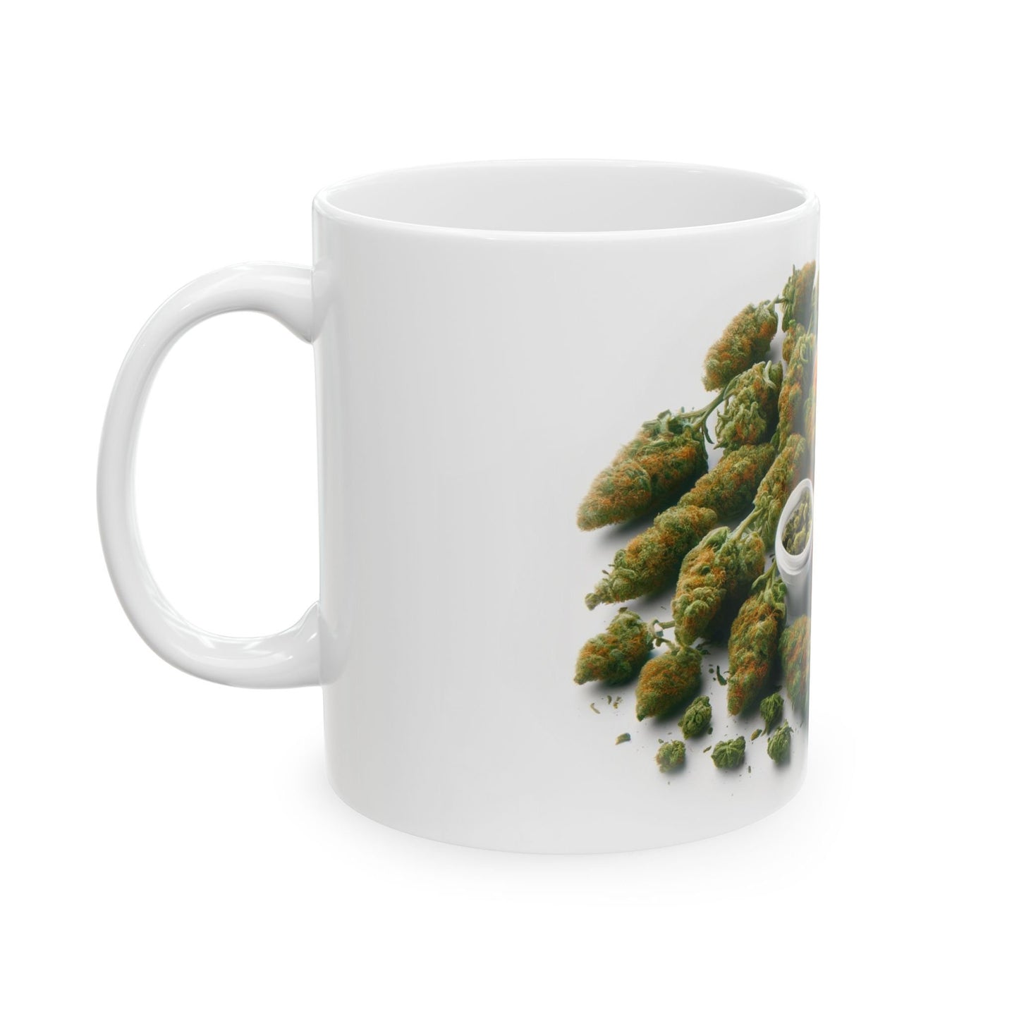 WEED & PIZZA MUG - Cannabis Coffee Mug (11oz)