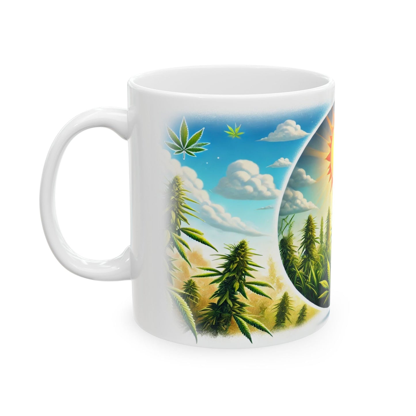 DAY N NIGHT - Cannabis Coffee Mug (11oz)