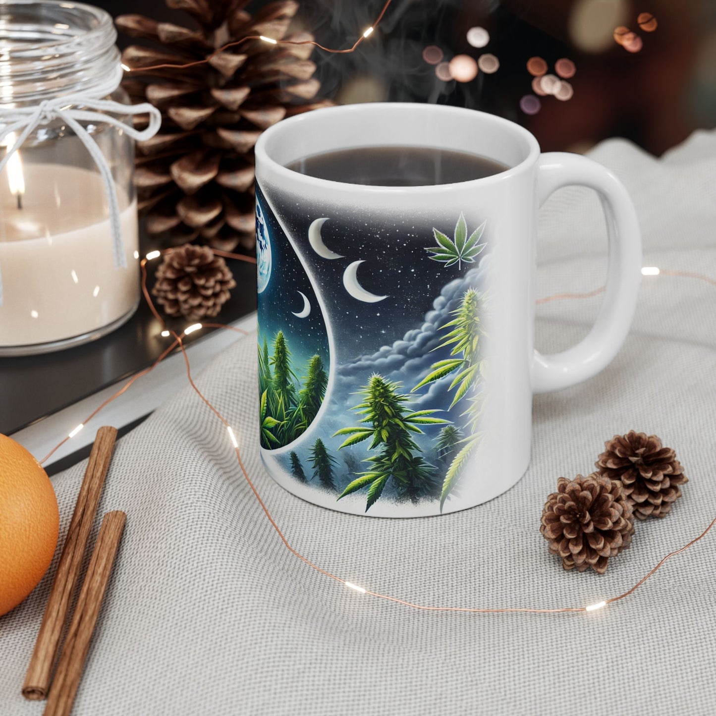 DAY N NIGHT - Cannabis Coffee Mug (11oz)