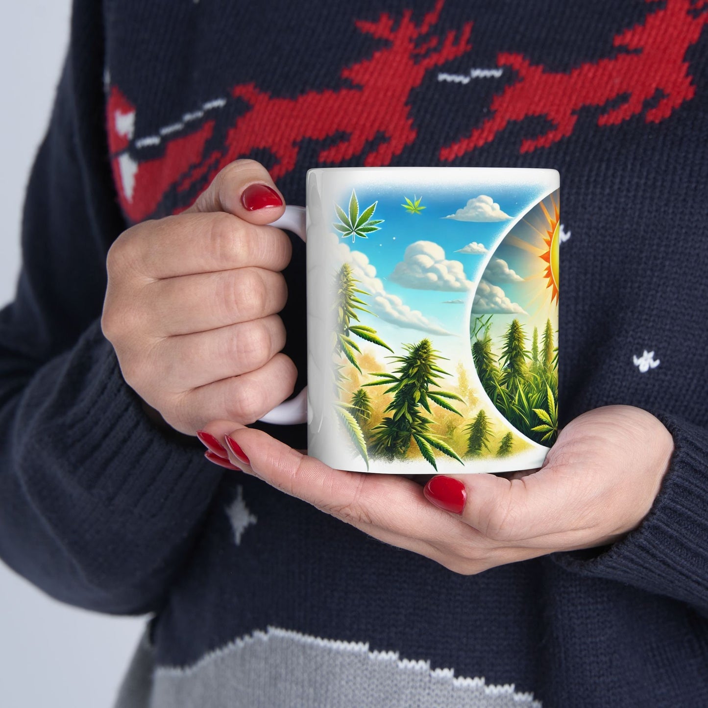 DAY N NIGHT - Cannabis Coffee Mug (11oz)