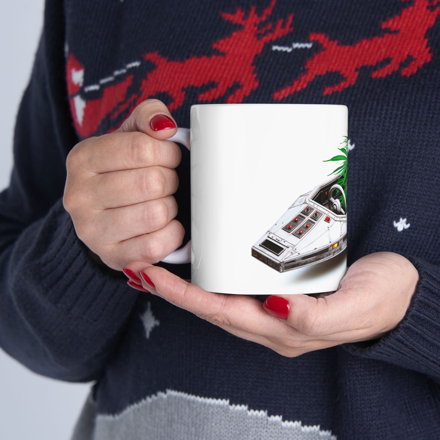 WEED SPACESHIP - Cannabis Coffee Mug (11oz)