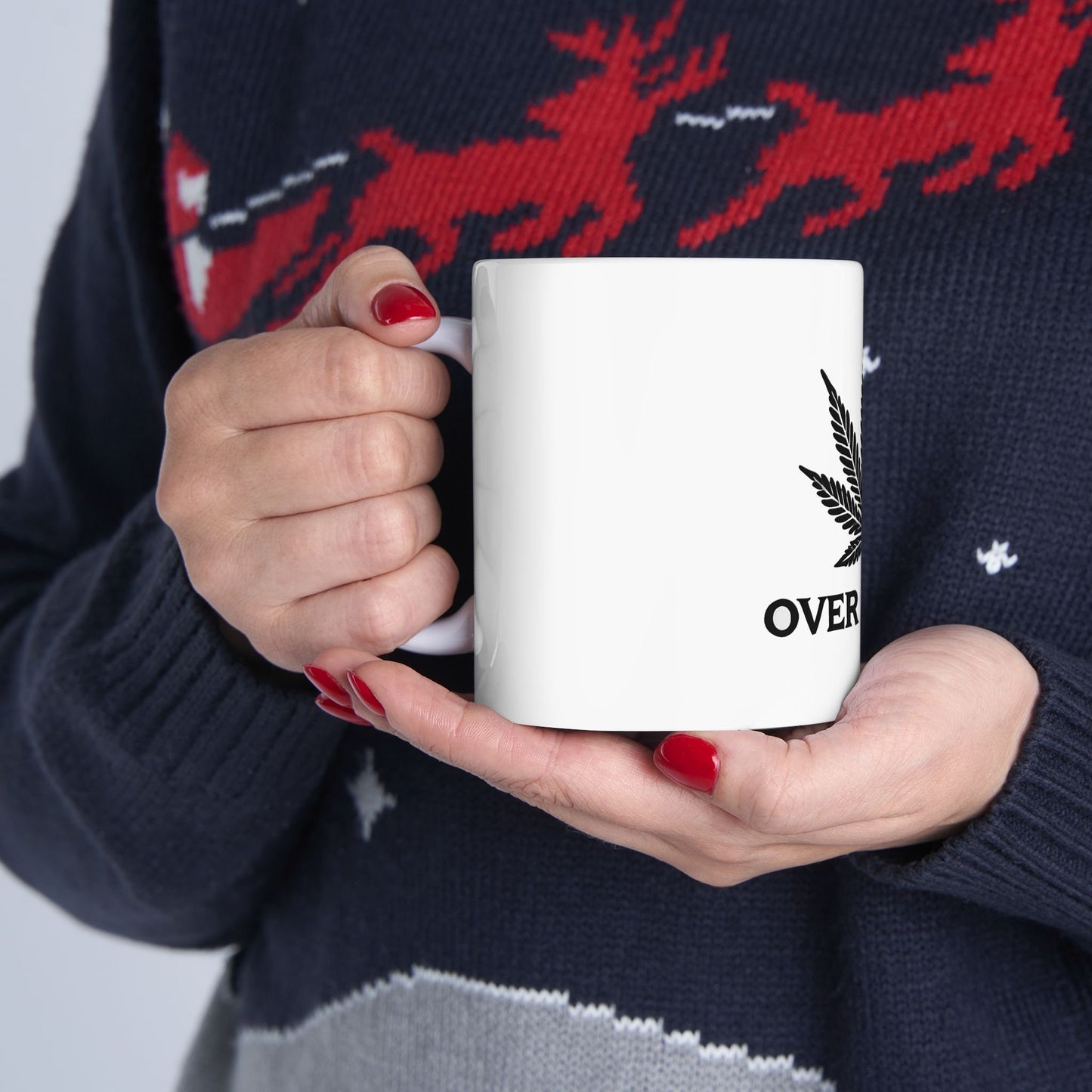 WEED OVER LIQUOR - Cannabis Coffee Mug (11oz)