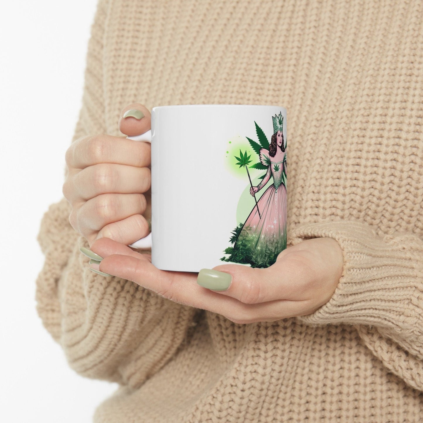 WEED PRINCESS - 420 Coffee Mug (11oz) Perfect Gift for Smokers/ Marijuana Gift; Wake & Bake Mug - Cannabis Cup / Stoner Mug - Royalty