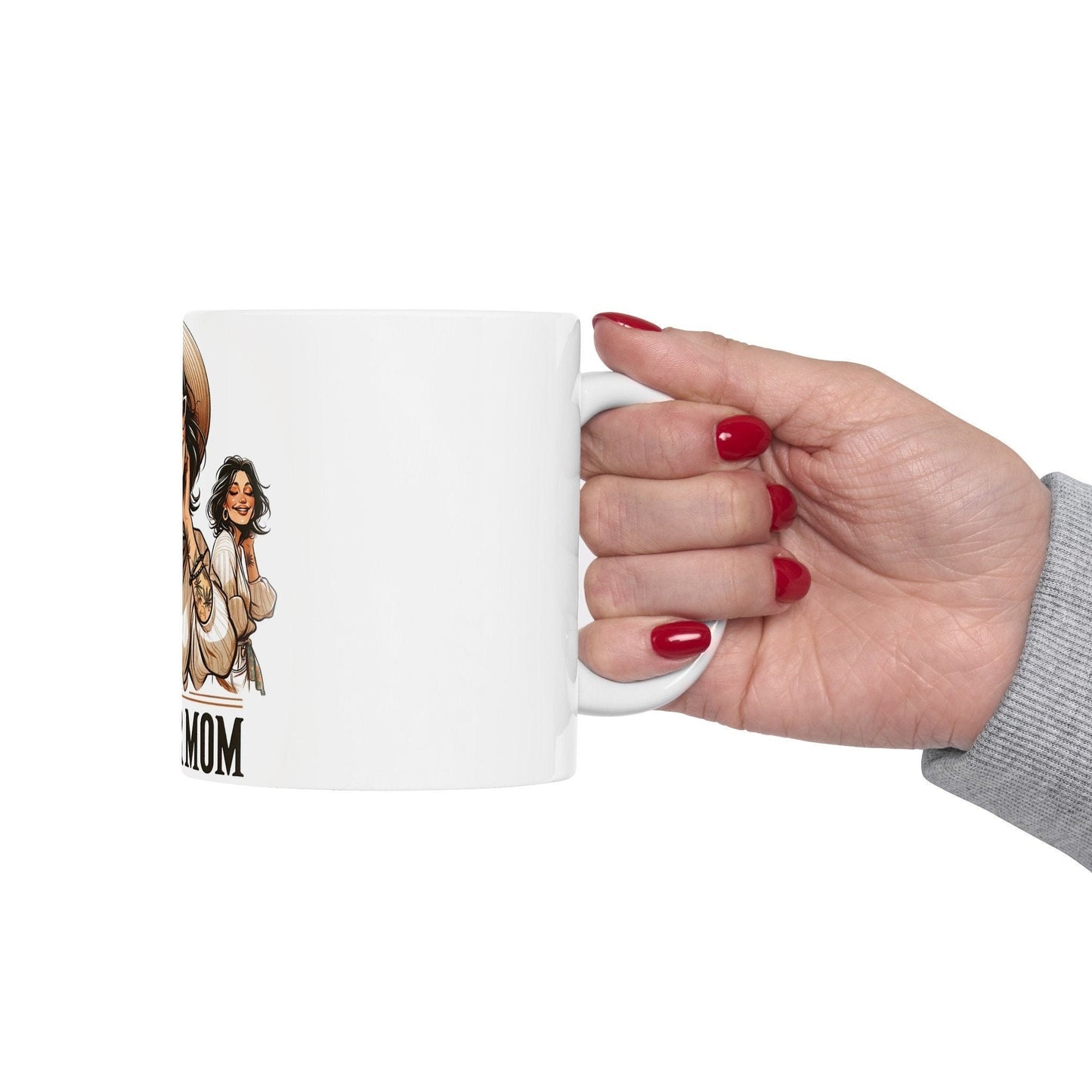 STONER MOM - 420 Coffee Mug (11oz) Perfect Gift for Smokers/ Marijuana Gift; Wake & Bake Mug - Cannabis Cup / Stoner Mug - Mothers Gifts