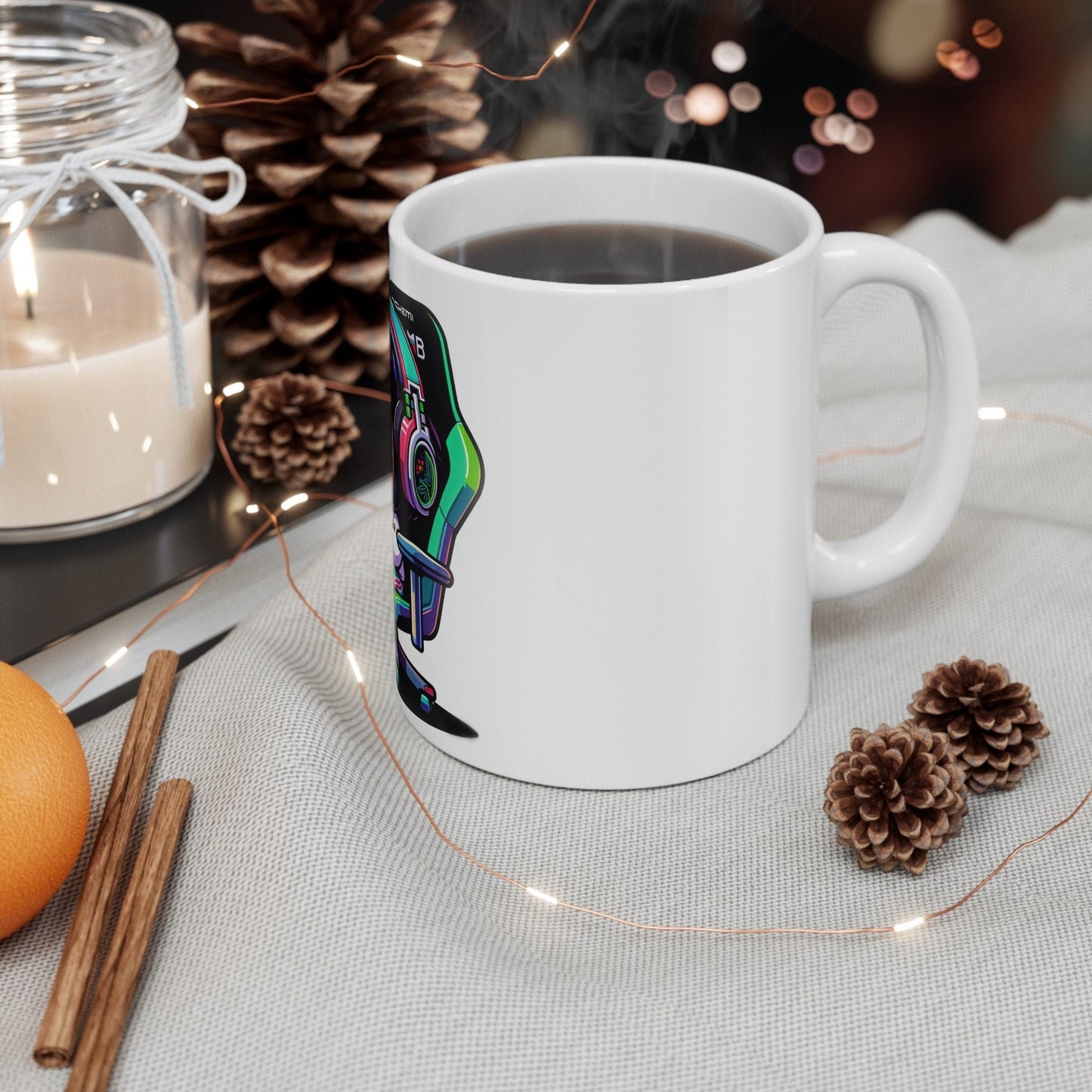 GAMER GIRL - 420 Coffee Mug (11oz) Perfect Gift for Smokers/ Marijuana Gift; Wake & Bake Mug - Cannabis Cup / Stoner Mug - Girlfriend Gift