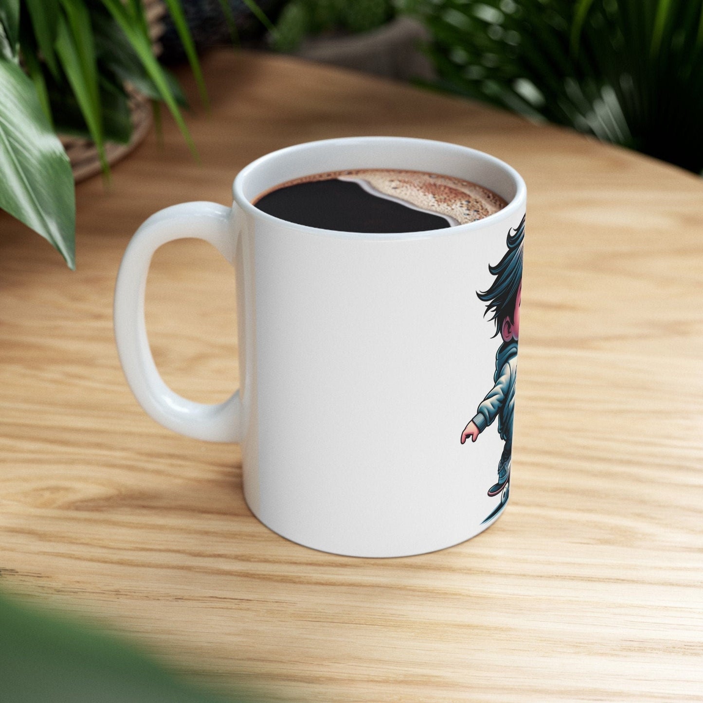 SKATER BOY - 420 Coffee Mug (11oz) Perfect Gift for Smokers/ Marijuana Gift; Wake and Bake Mug - Cannabis Cup / Stoner Mug - Boyfriend Gift
