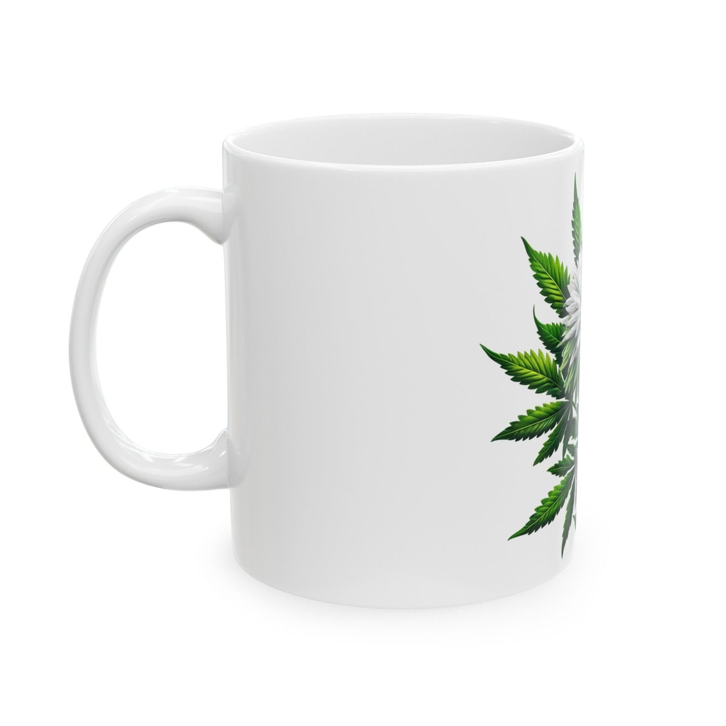 ASTER WEED FLOWER - Weed Coffee Mugs (11oz) Perfect Gift for Smokers/ Marijuana Gift; Wake and Bake Mug - Cannabis Cup / Stoner Mug