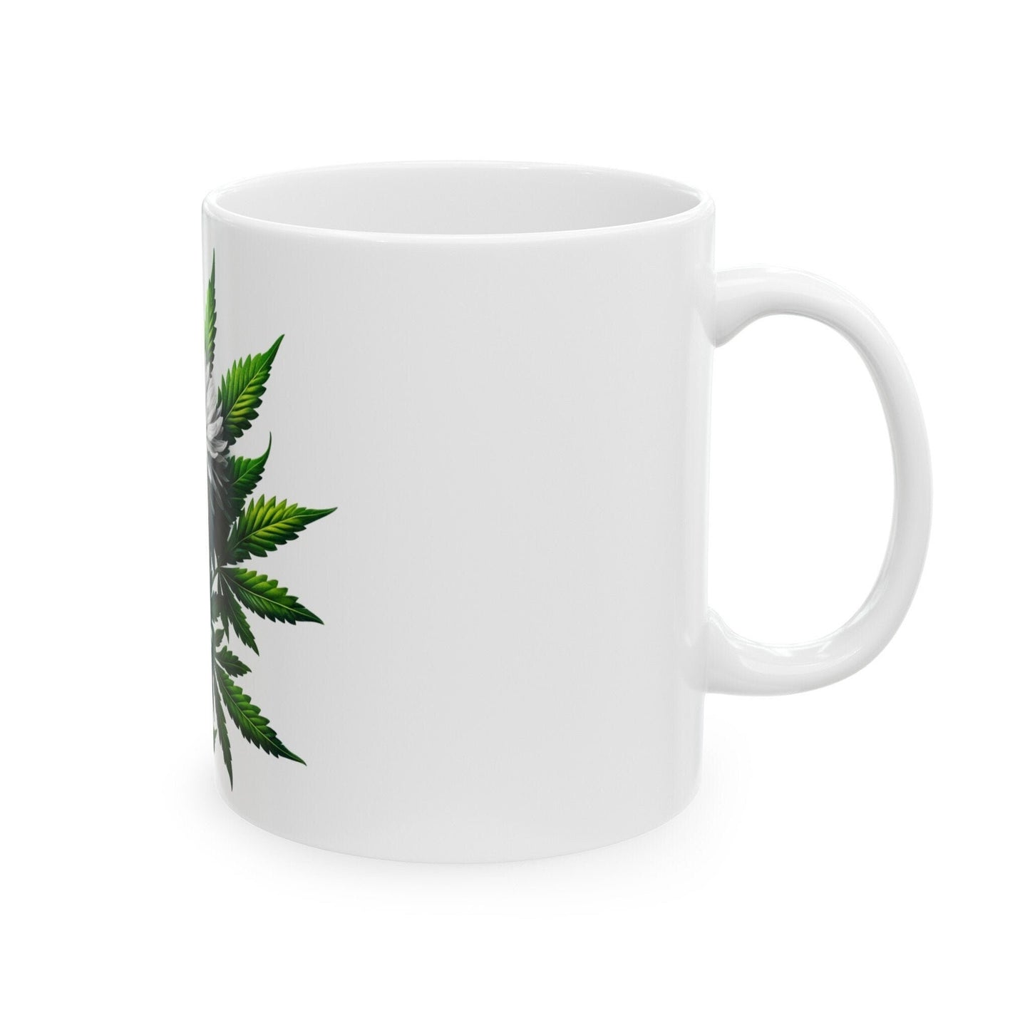 ASTER WEED FLOWER - Weed Coffee Mugs (11oz) Perfect Gift for Smokers/ Marijuana Gift; Wake and Bake Mug - Cannabis Cup / Stoner Mug