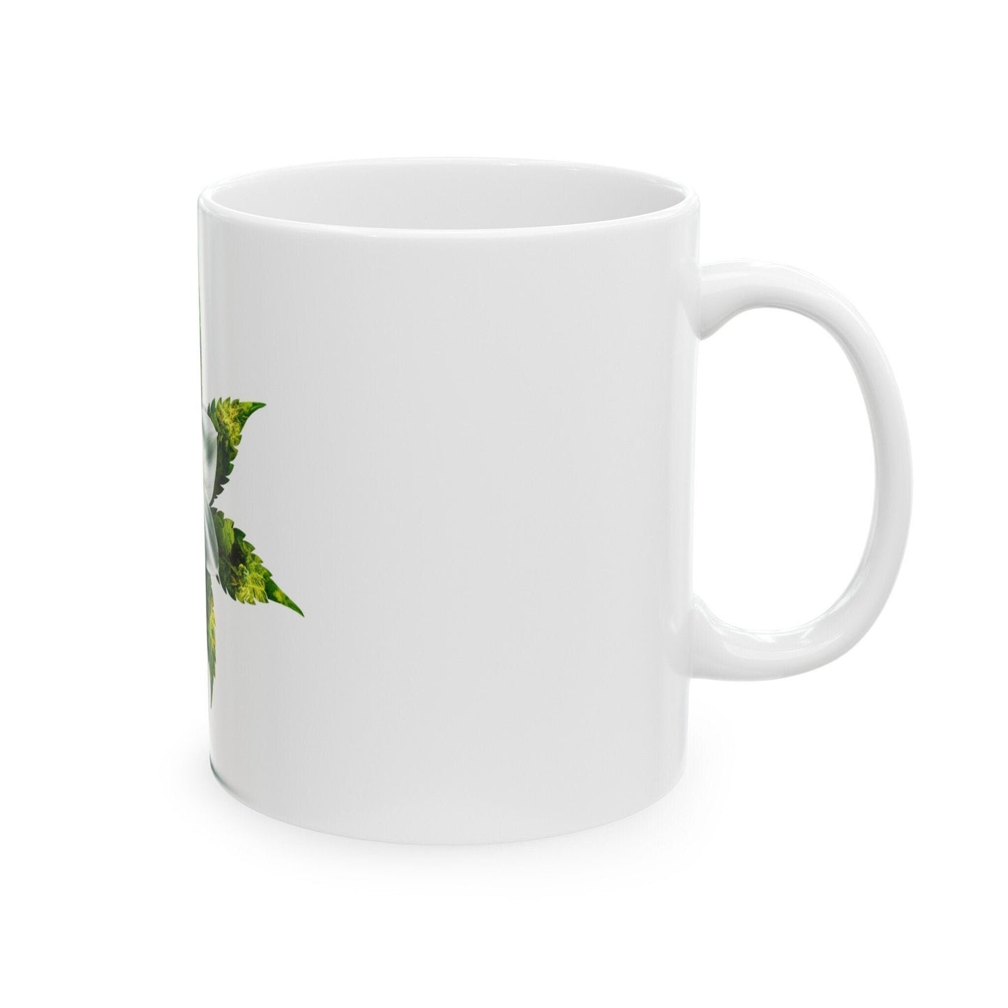 NARCISSUS WEED FLOWER - Weed Coffee Mugs (11oz) Perfect Gift for Smokers/ Marijuana Gift; Wake and Bake Mug - Cannabis Cup / Stoner Mug