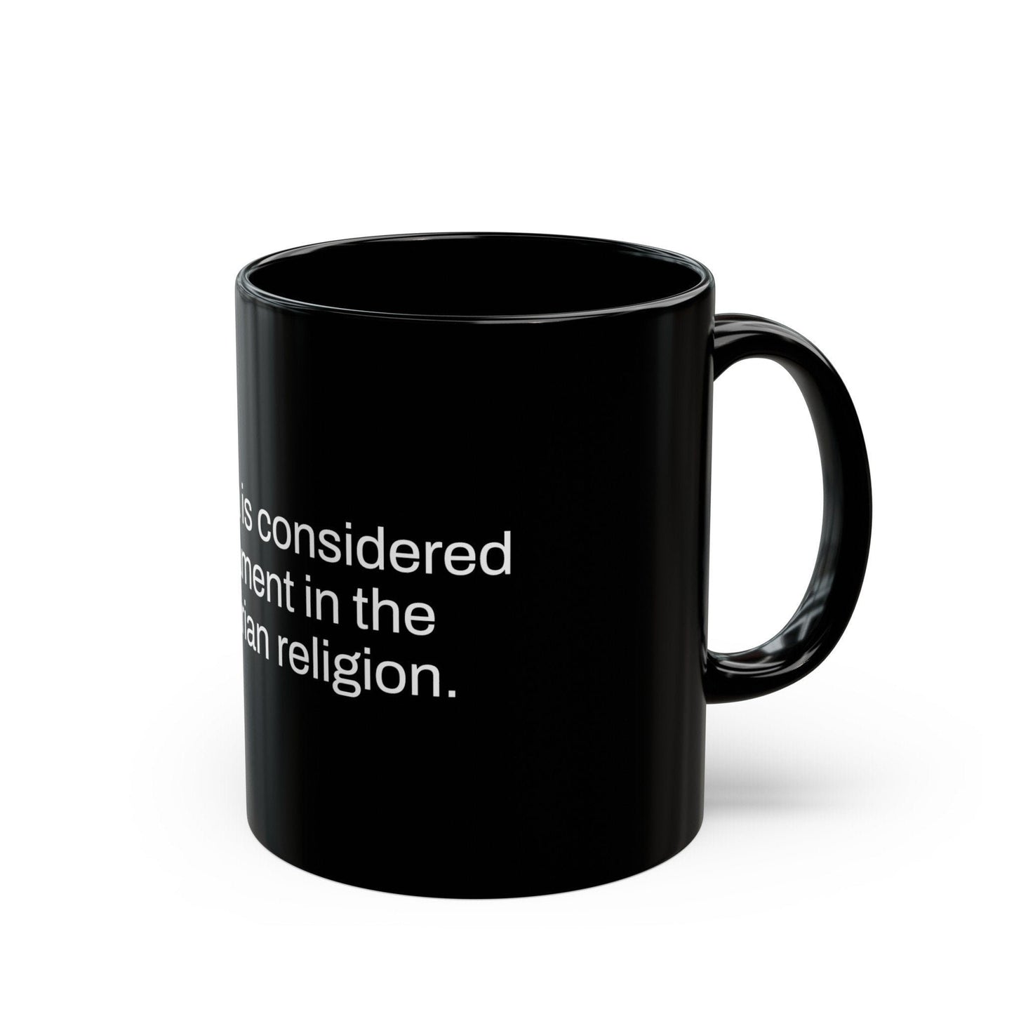 RASTAFARIAN Weed Fact - Weed Coffee Mug (11oz) - Perfect Gift for Smokers, Stoners, Growers; Wake and Bake Mug / Weed Mug / BLACK Mug