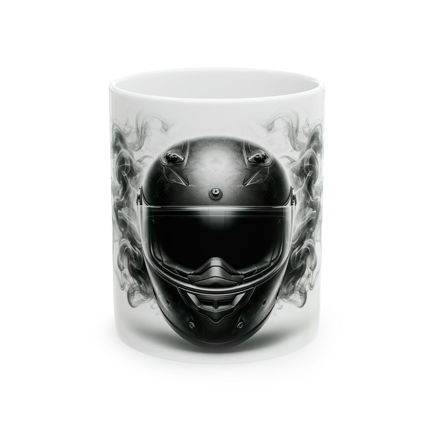 SMOKEY HELMET - WEED Themed Coffee Mugs - Perfect Gift for Smokers, Stoners, Marijuana Lover; Wake and Bake Mug - Marijuana Mug / Stoner Mug
