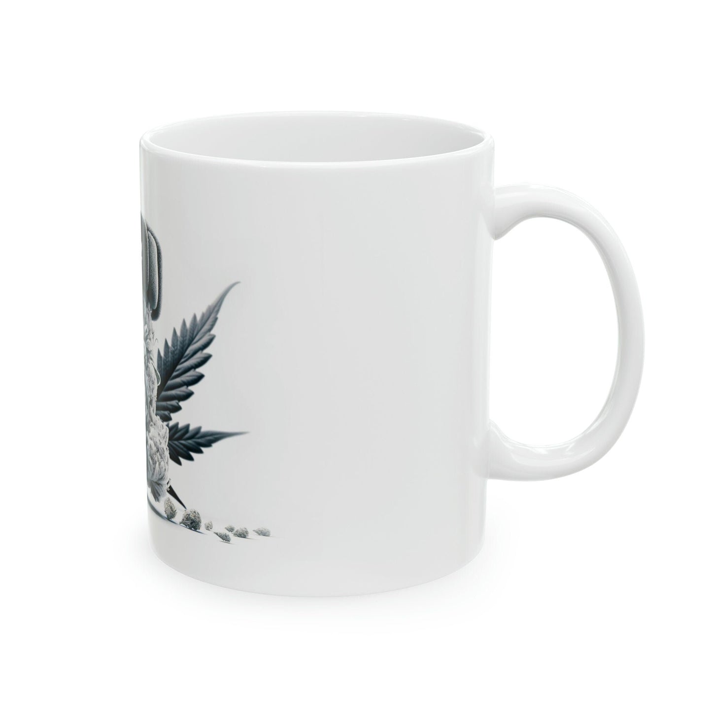 WHITE RUSSIAN - WEED Strain Themed Coffee Mugs - Perfect Gift for Smokers, Stoners, Marijuana Lovers; Wake and Bake Essentials