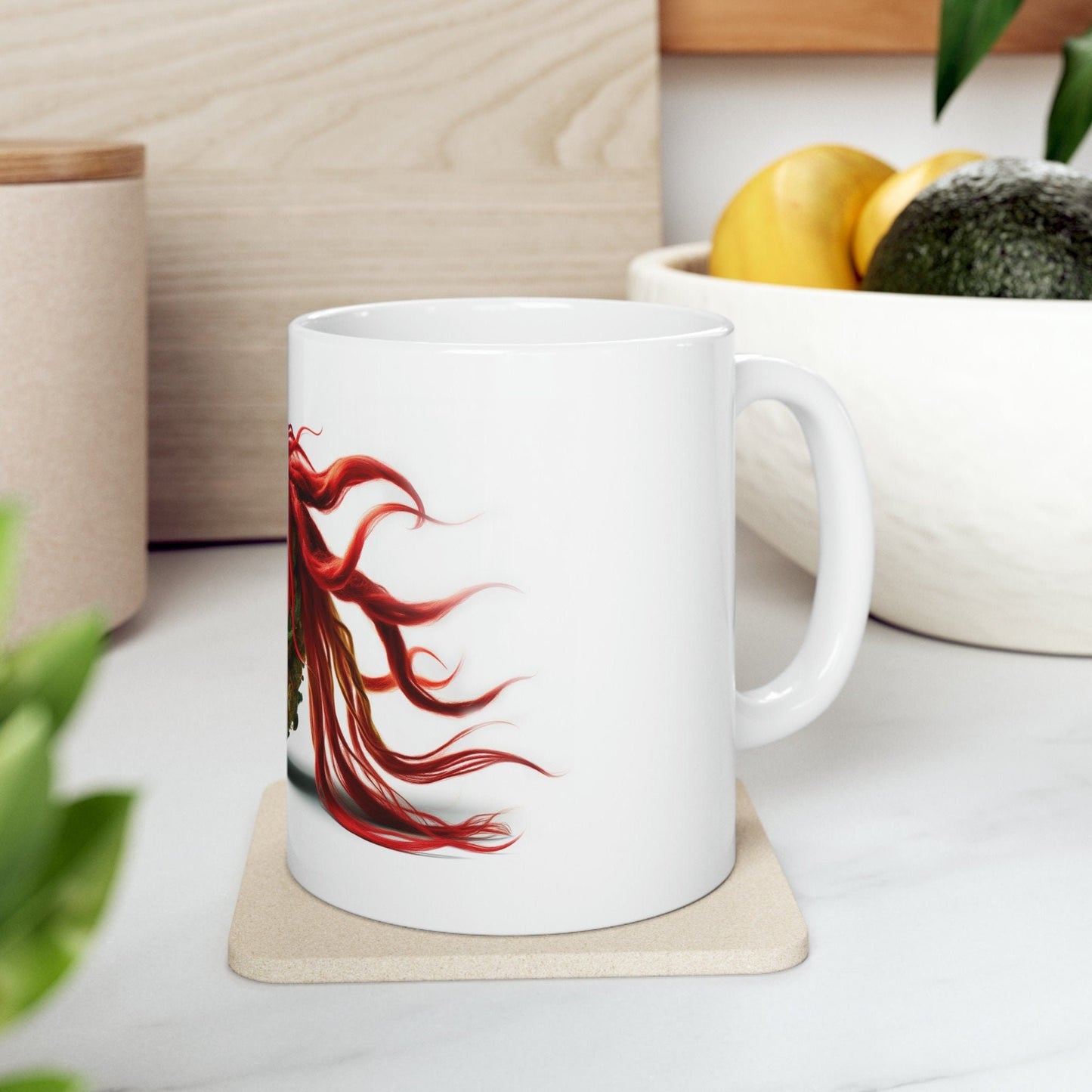 RED HEADED STRANGER - Weed Strain Themed Coffee Mugs - Perfect Gift for Smokers, Stoners, Marijuana Lovers; Wake and Bake Essentials
