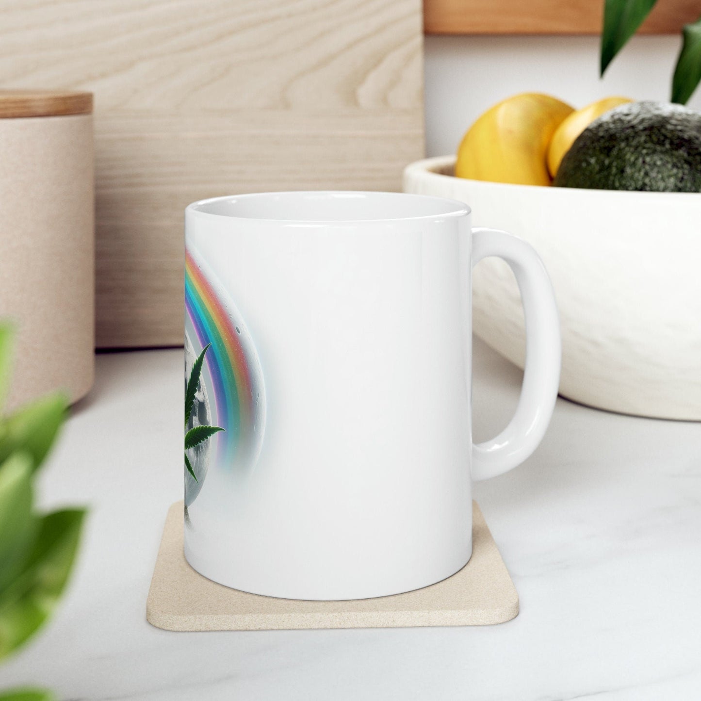 MOONBOW - WEED Strain Themed Coffee Mugs - Perfect Gift for Smokers, Stoners, Marijuana Lovers; Wake and Bake Essentials