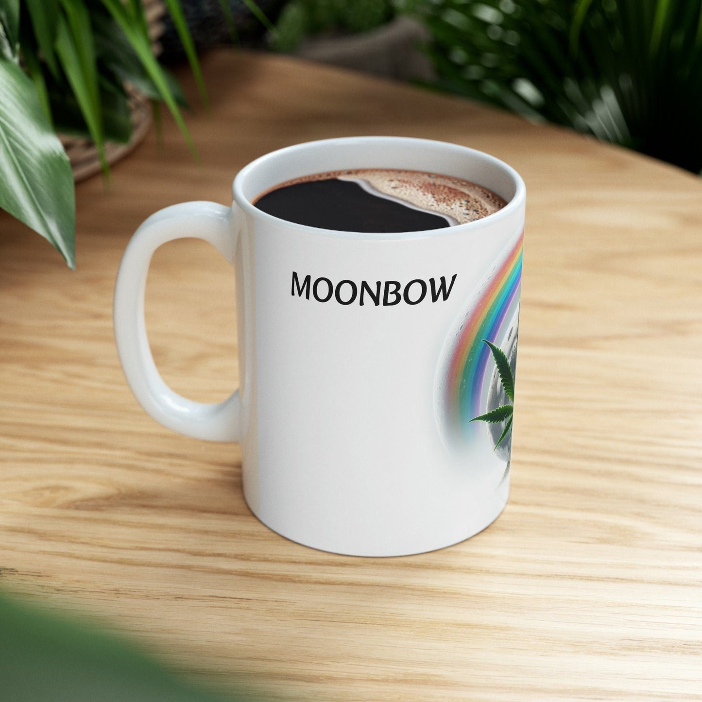 MOONBOW - WEED Strain Themed Coffee Mugs - Perfect Gift for Smokers, Stoners, Marijuana Lovers; Wake and Bake Essentials