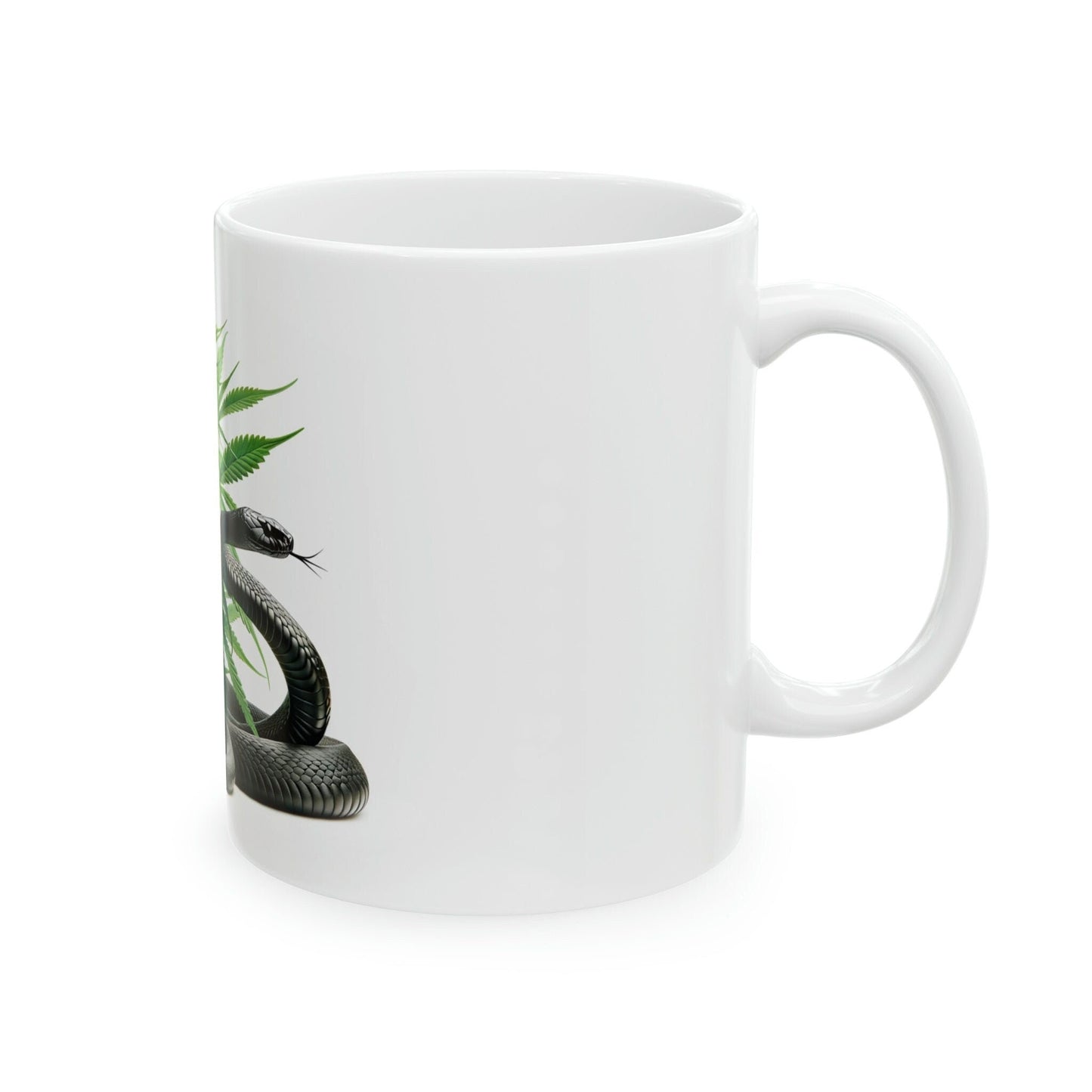 BLACK MAMBA - WEED Strain Themed Coffee Mugs - Perfect Gift for Smokers, Stoners, Marijuana Lovers; Wake and Bake Essentials