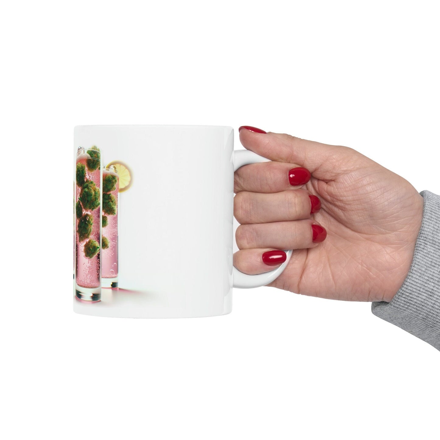 PINK LEMONADE - WEED Strain Themed Coffee Mugs - Perfect Gift for Smokers, Stoners, Marijuana Lovers; Wake and Bake Essentials