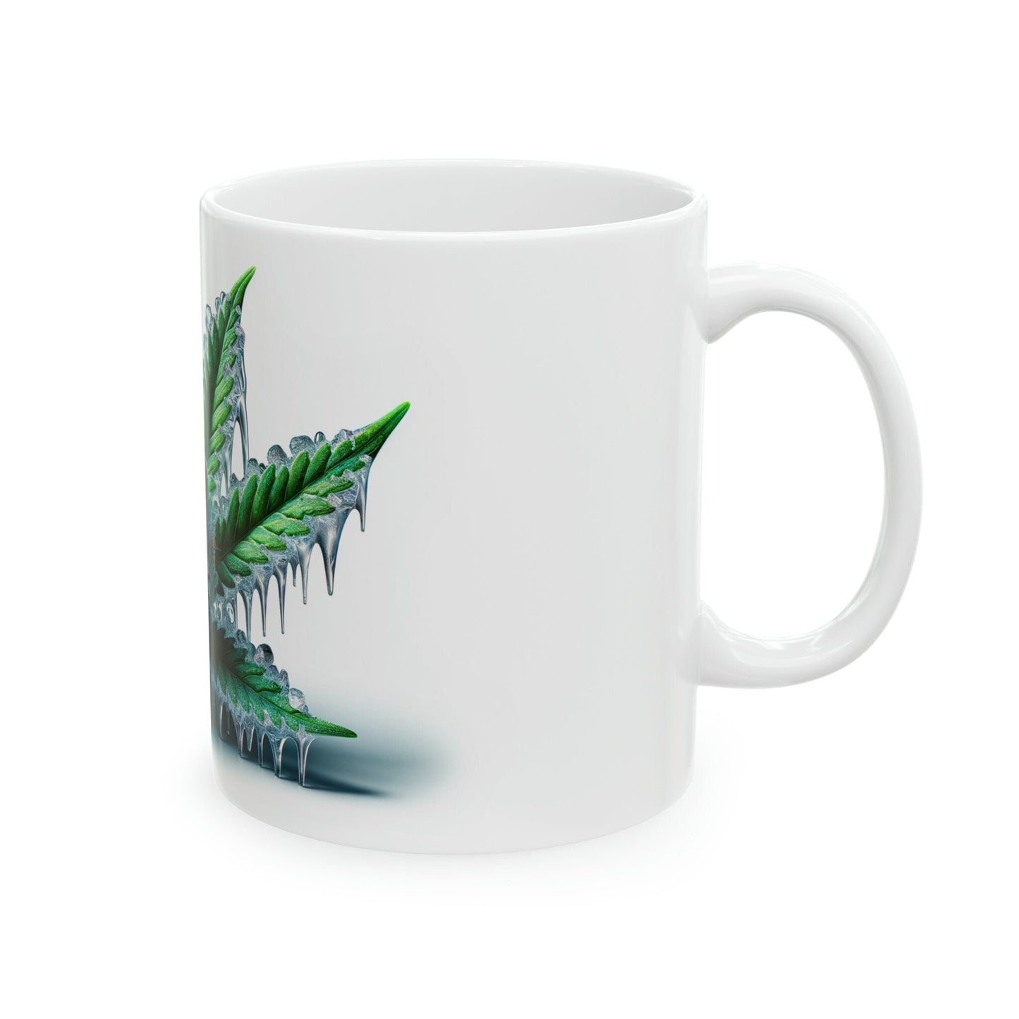 ICE - WEED Strain Themed Coffee Mugs - Perfect Gift for Smokers, Stoners, Marijuana Lovers; Wake and Bake Essentials