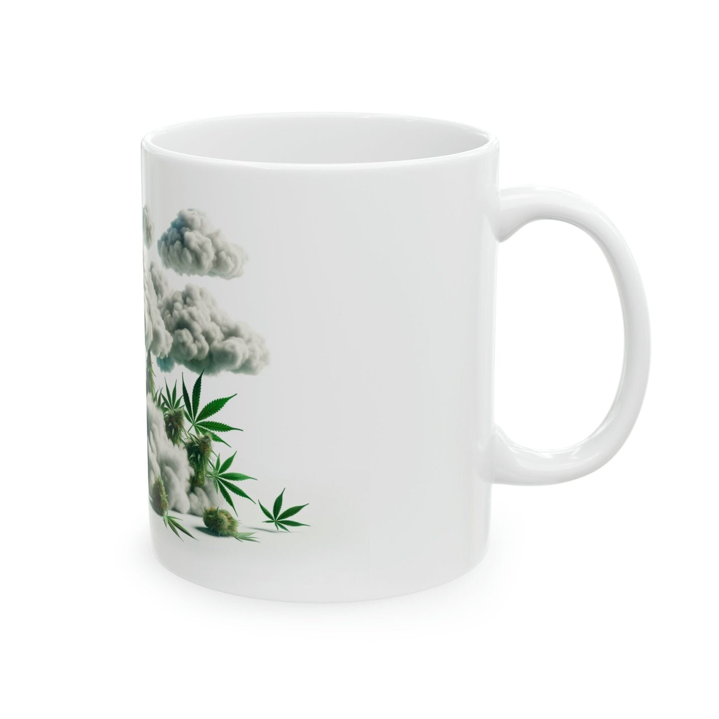 CLOUD 9 - WEED Strain Themed Coffee Mugs - Perfect Gift for Smokers, Stoners, Marijuana Lovers; Wake and Bake Essentials