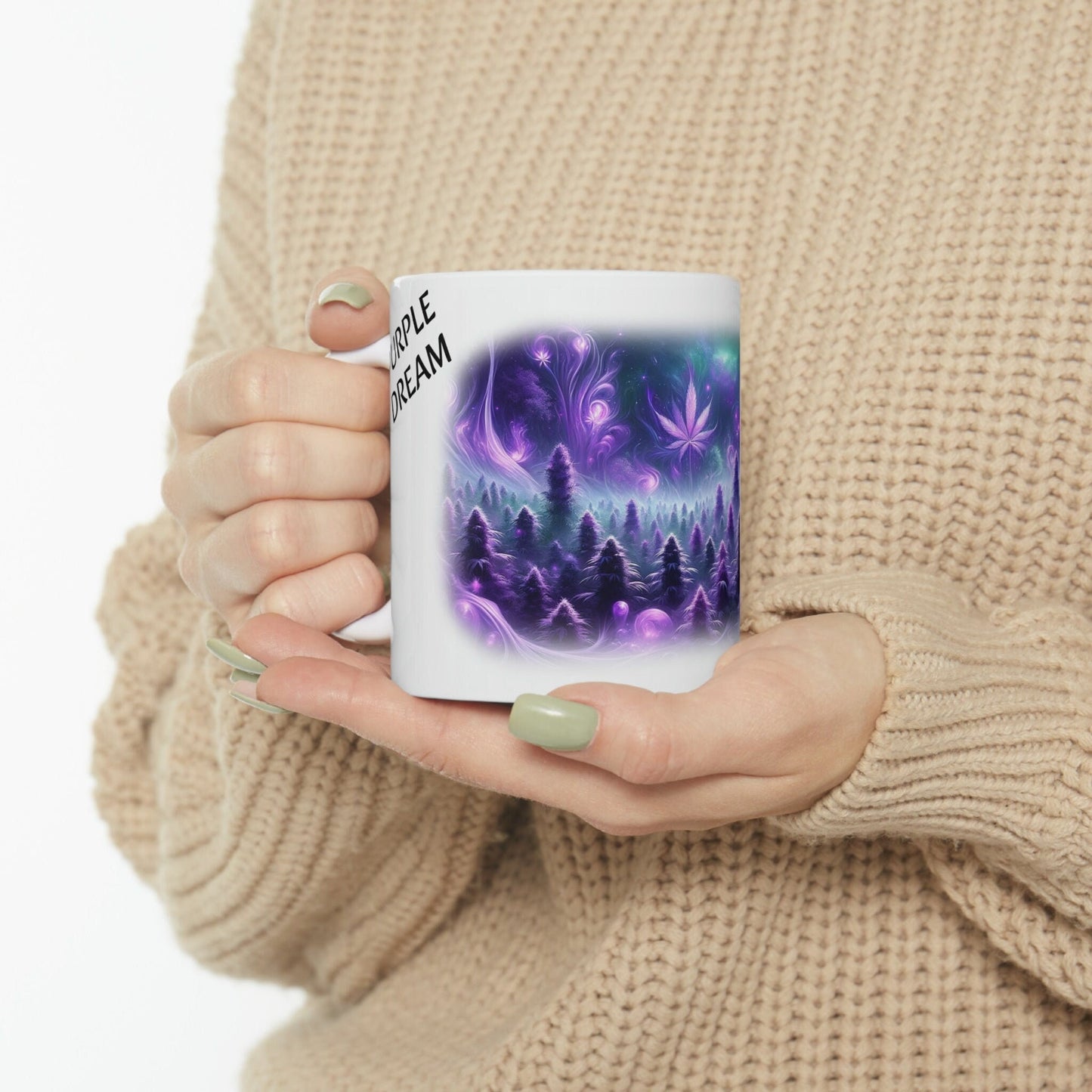 PURPLE DREAM - WEED Strain Themed Coffee Mugs - Perfect Gift for Smokers, Stoners, Marijuana Lovers; Wake and Bake Essentials