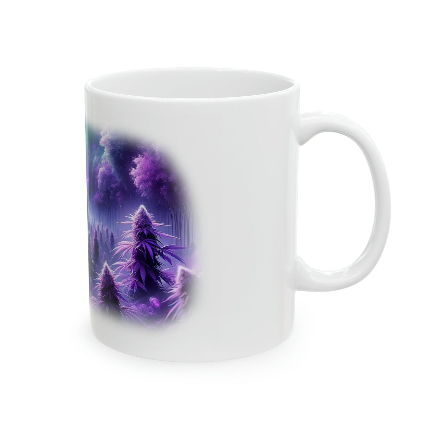 PURPLE DREAM - WEED Strain Themed Coffee Mugs - Perfect Gift for Smokers, Stoners, Marijuana Lovers; Wake and Bake Essentials