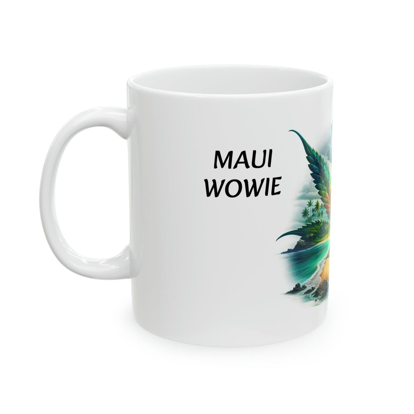 MAUI WOWIE - WEED Strain Themed Coffee Mugs - Perfect Gift for Smokers, Stoners, Marijuana Lovers; Wake and Bake Essentials