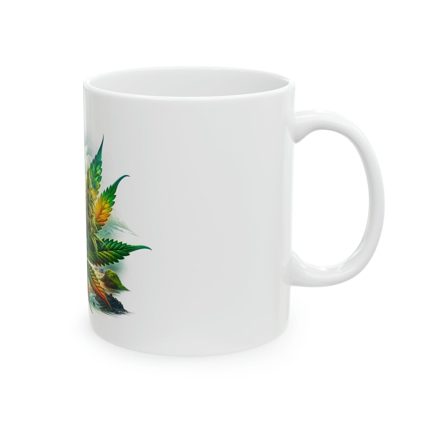 MAUI WOWIE - WEED Strain Themed Coffee Mugs - Perfect Gift for Smokers, Stoners, Marijuana Lovers; Wake and Bake Essentials