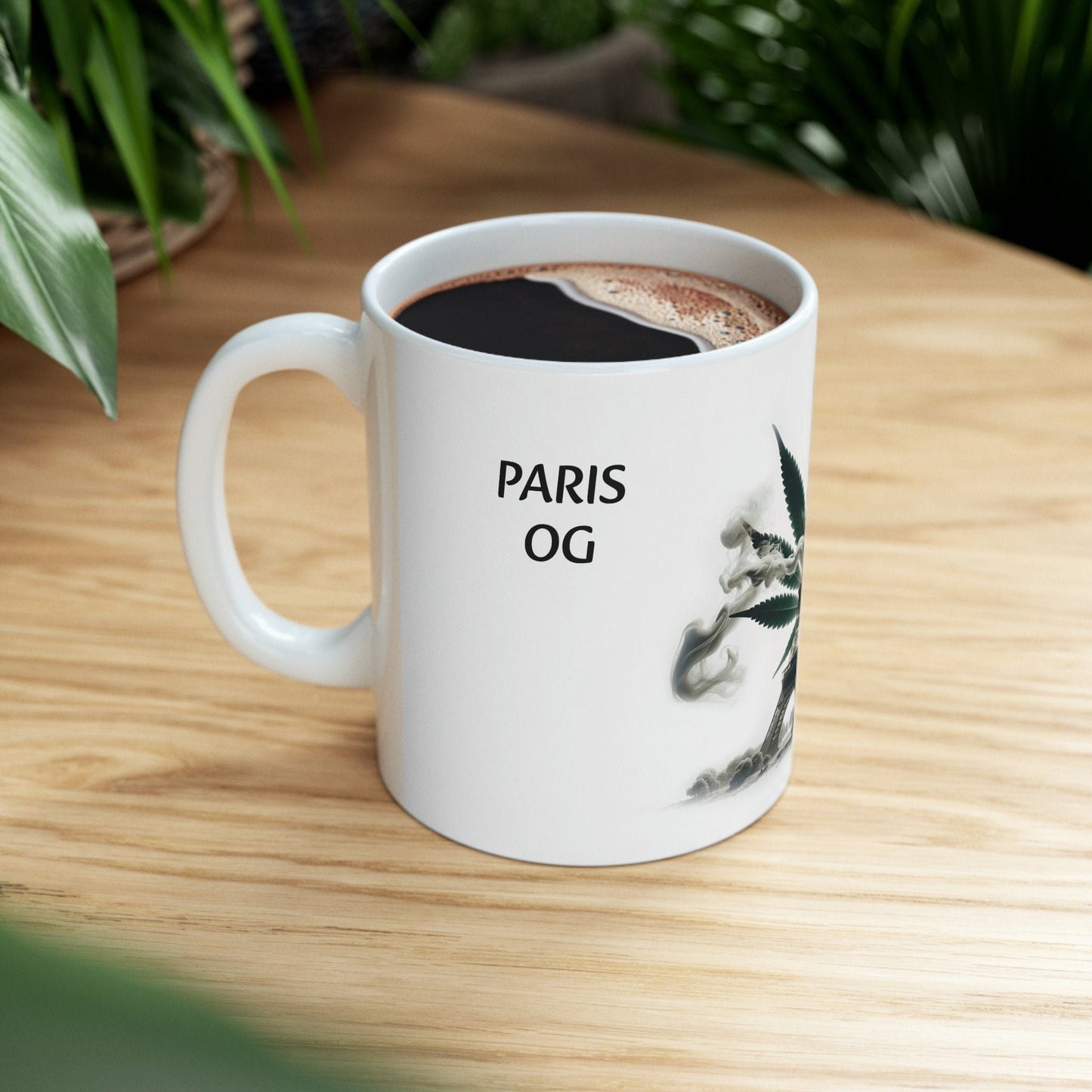 PARIS OG - WEED Strain Themed Coffee Mugs - Perfect Gift for Smokers, Stoners, Marijuana Lovers; Wake and Bake Essentials