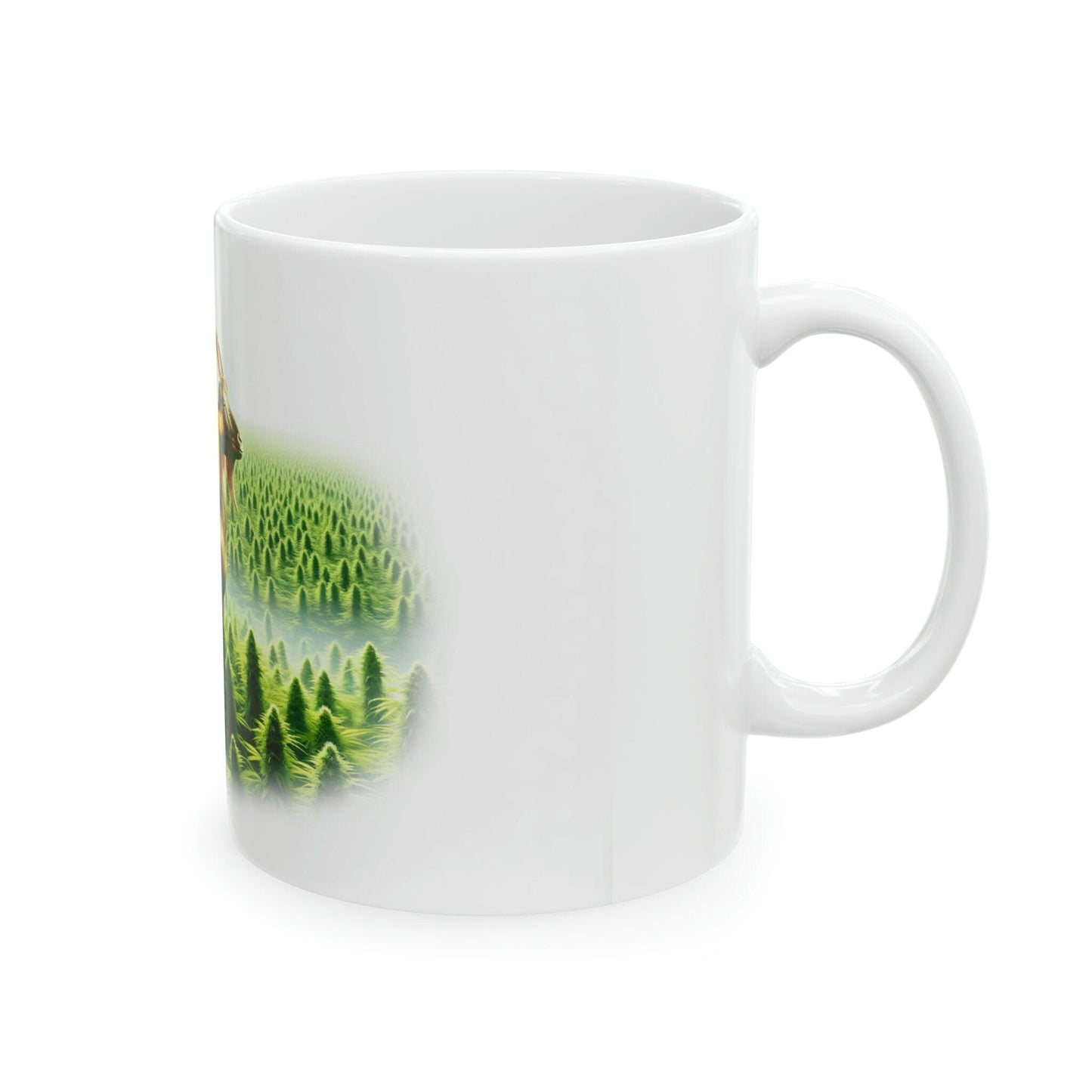 GOLDEN GOAT - WEED Strain Themed Coffee Mugs - Perfect Gift for Smokers, Stoners, Marijuana Lovers; Wake and Bake Essentials