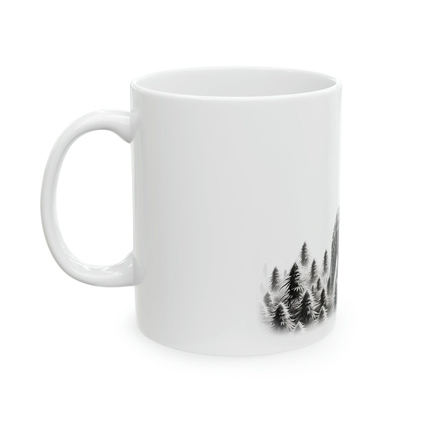 GIRAFFE - WEED Themed Coffee Mugs - Perfect Gift for Smokers, Stoners, Growers; Animal Lovers - Marijuana Mug for Wake and Bake