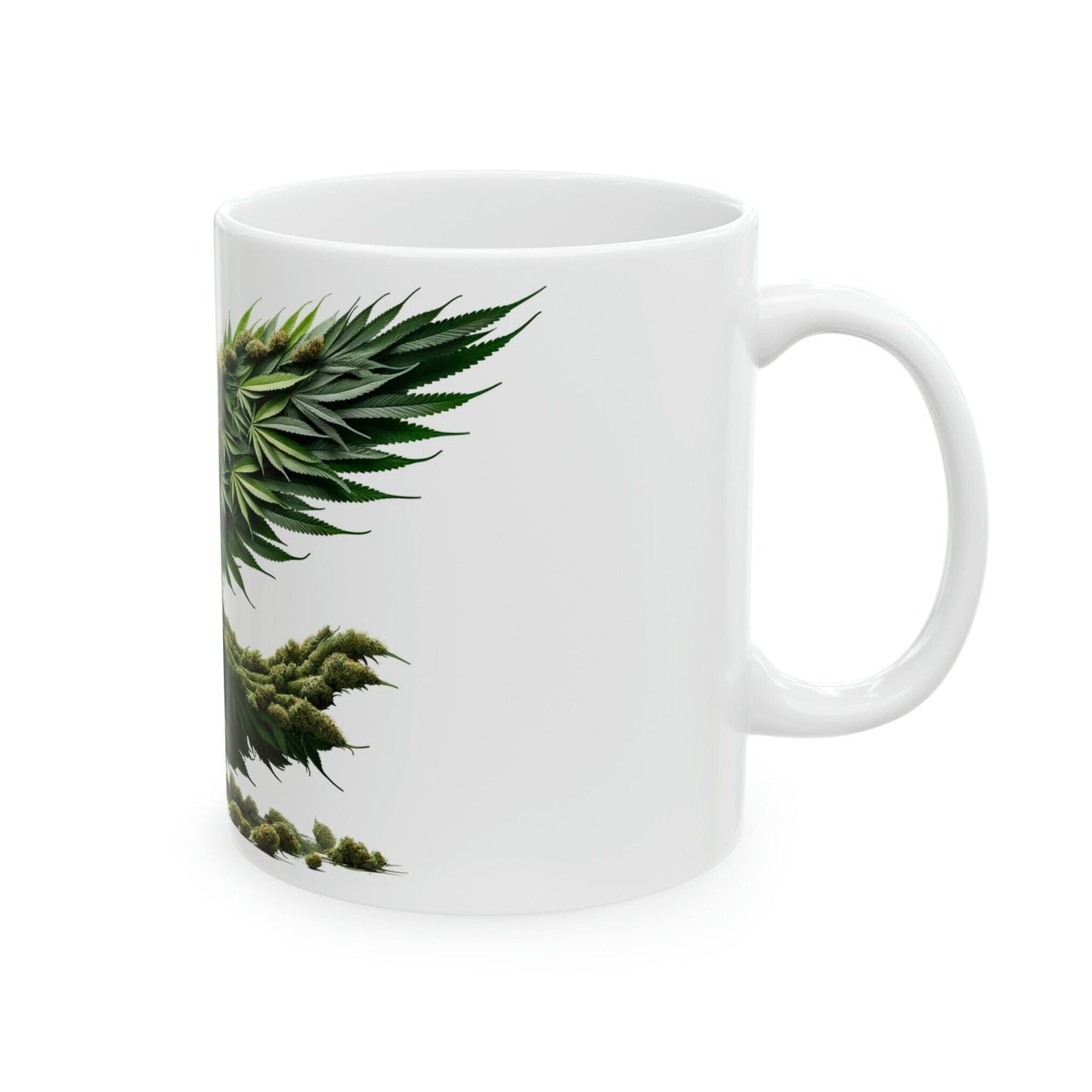 VALKYRIE - WEED Themed Coffee Mugs - Perfect Gift for Smokers, Stoners, Growers; Animal Lovers - Marijuana Mug for Wake and Bake