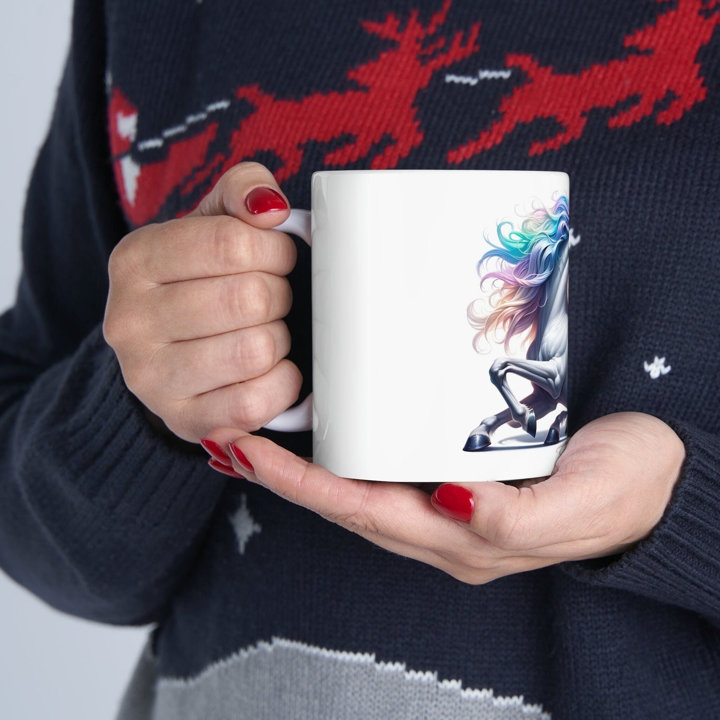 UNICORN - WEED Themed Coffee Mugs - Perfect Gift for Smokers, Stoners, Growers; Animal Lovers - Marijuana Mug for Wake and Bake