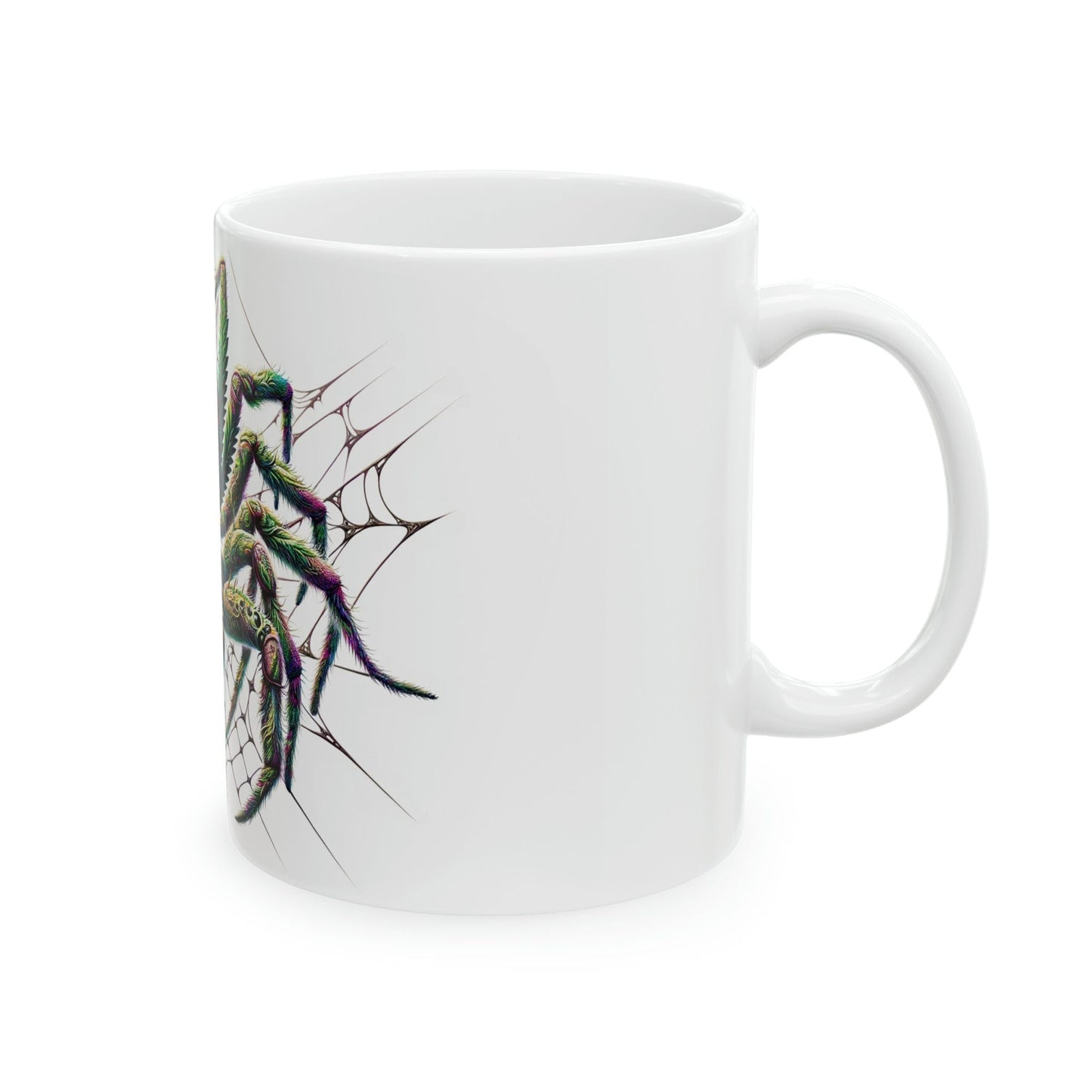 SPIDER - WEED Themed Coffee Mugs - Perfect Gift for Smokers, Stoners, Growers; Animal Lovers - Marijuana Mug for Wake and Bake