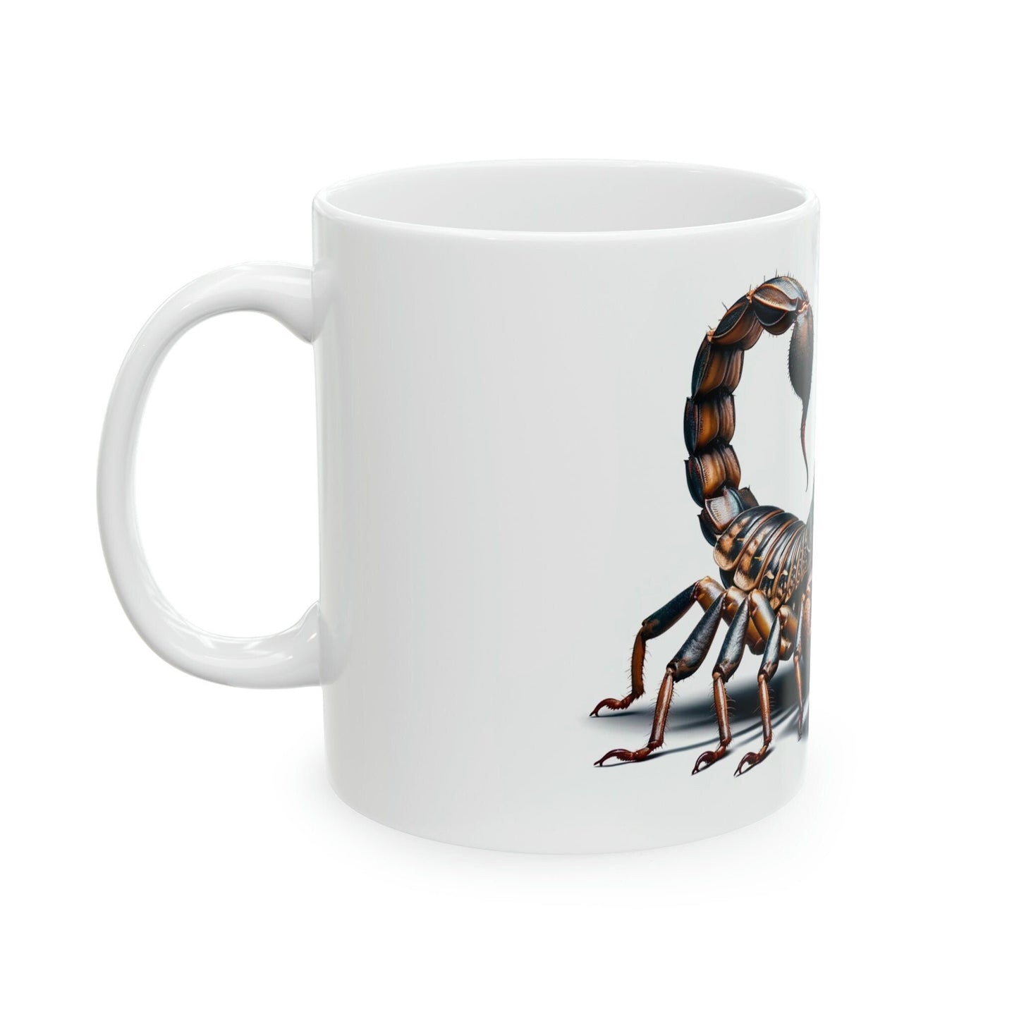 SCORPION - WEED Themed Coffee Mugs - Perfect Gift for Smokers, Stoners, Growers; Animal Lovers - Marijuana Mug for Wake and Bake