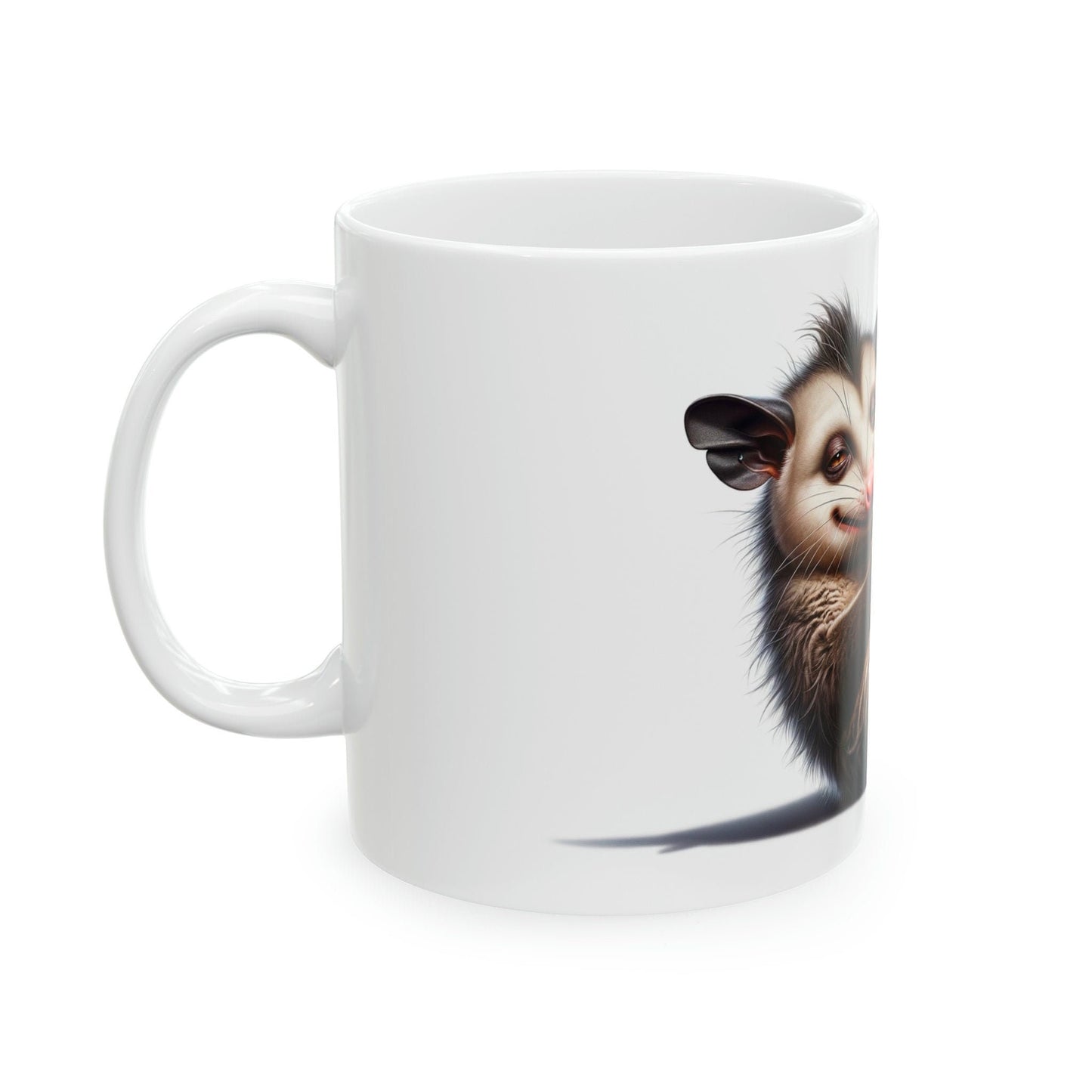 POSSUM - WEED Themed Coffee Mugs - Perfect Gift for Smokers, Stoners, Growers; Animal Lovers - Marijuana Mug for Wake and Bake