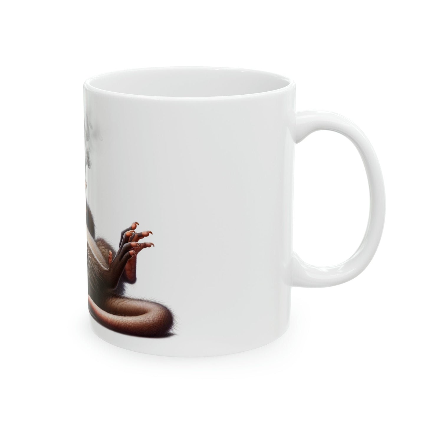 POSSUM - WEED Themed Coffee Mugs - Perfect Gift for Smokers, Stoners, Growers; Animal Lovers - Marijuana Mug for Wake and Bake