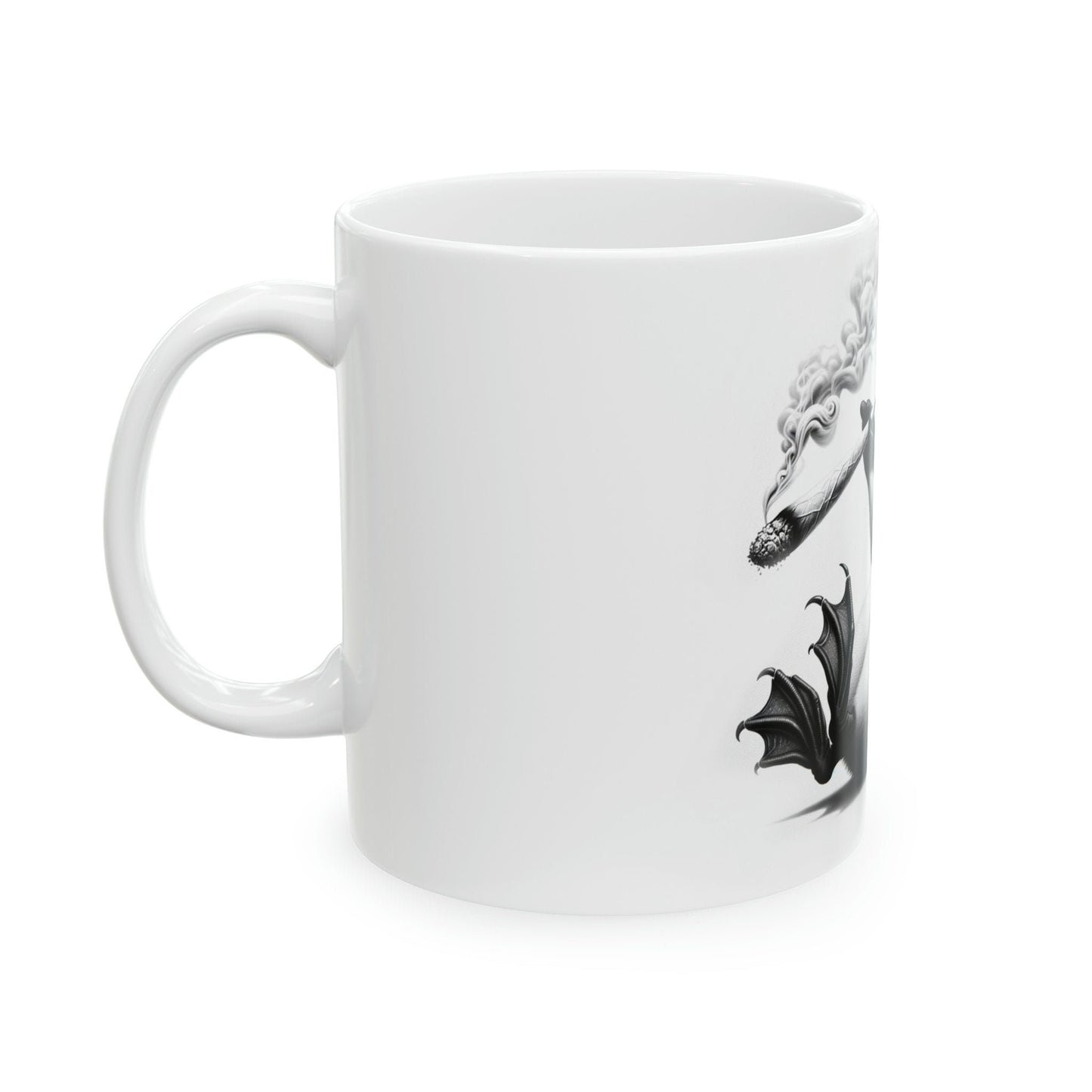 PENGUIN - WEED Themed Coffee Mugs - Perfect Gift for Smokers, Stoners, Growers; Animal Lovers - Marijuana Mug for Wake and Bake