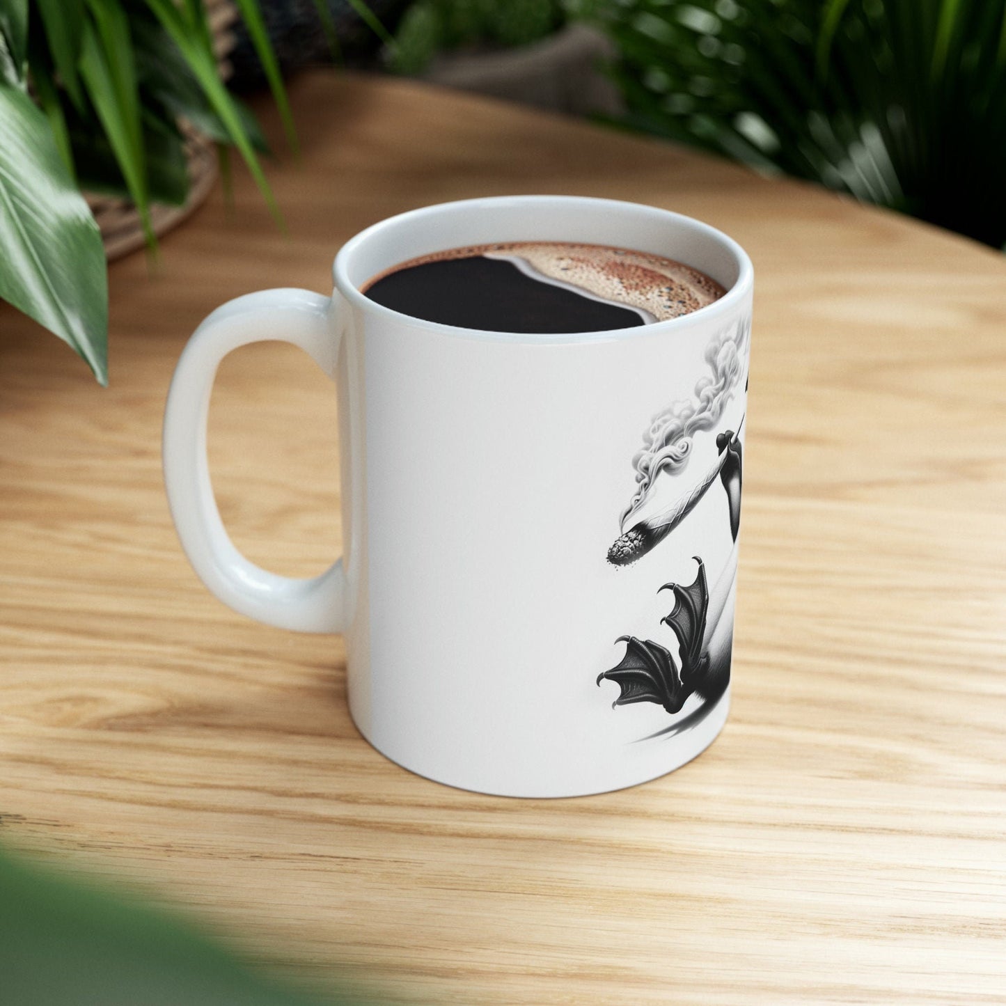 PENGUIN - WEED Themed Coffee Mugs - Perfect Gift for Smokers, Stoners, Growers; Animal Lovers - Marijuana Mug for Wake and Bake